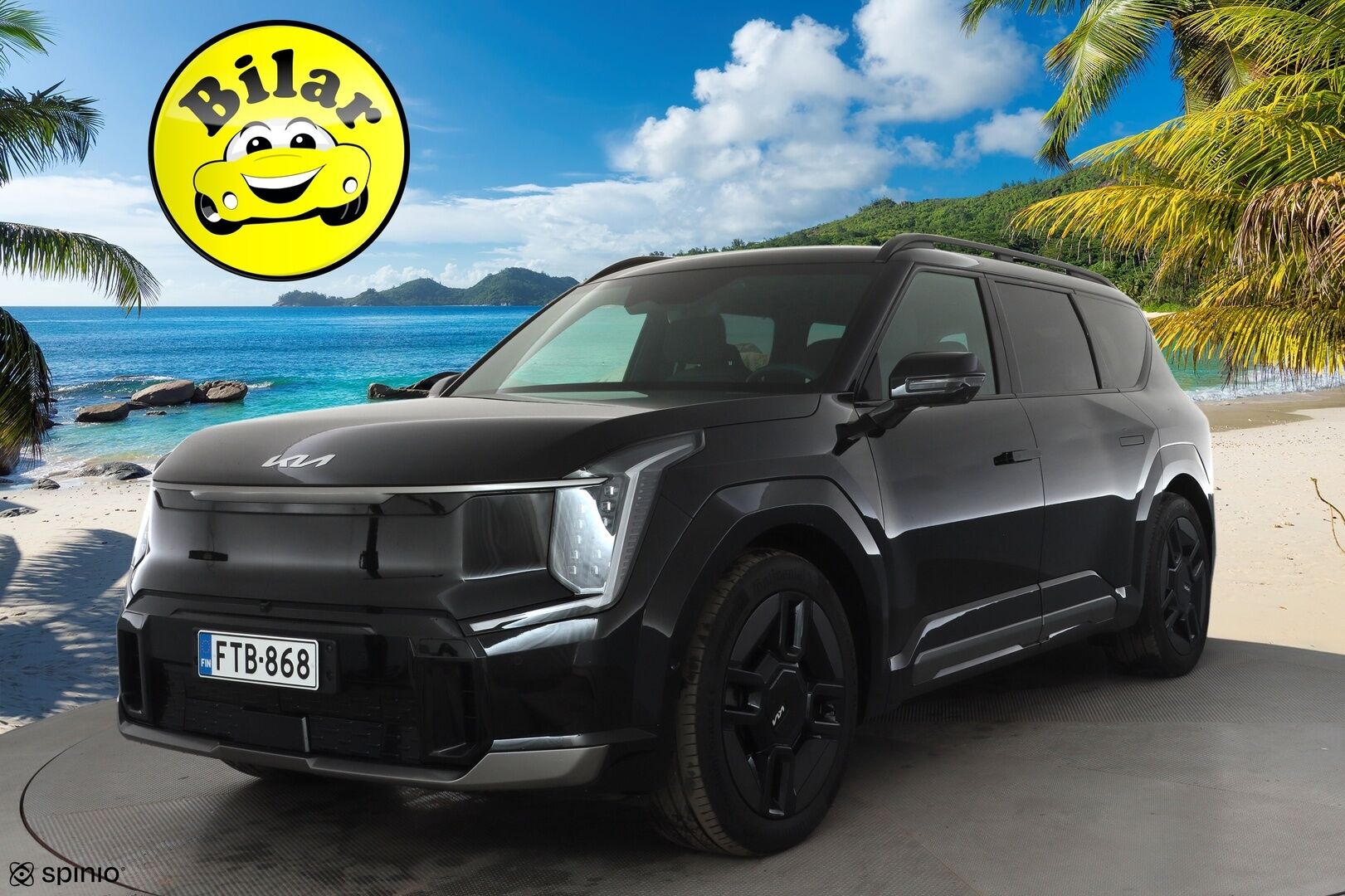 Kia EV9 2024 GT-Line AWD 99,8kWh 384hv 6P - | ACC | ILP | Koukku | Ilm. relax istuimet edessä ja keskirivillä | HUD | 360° | Meridian | Panorama | Kulj. hieronta | Matrix | Muistipenkki | HDA | BSM |  