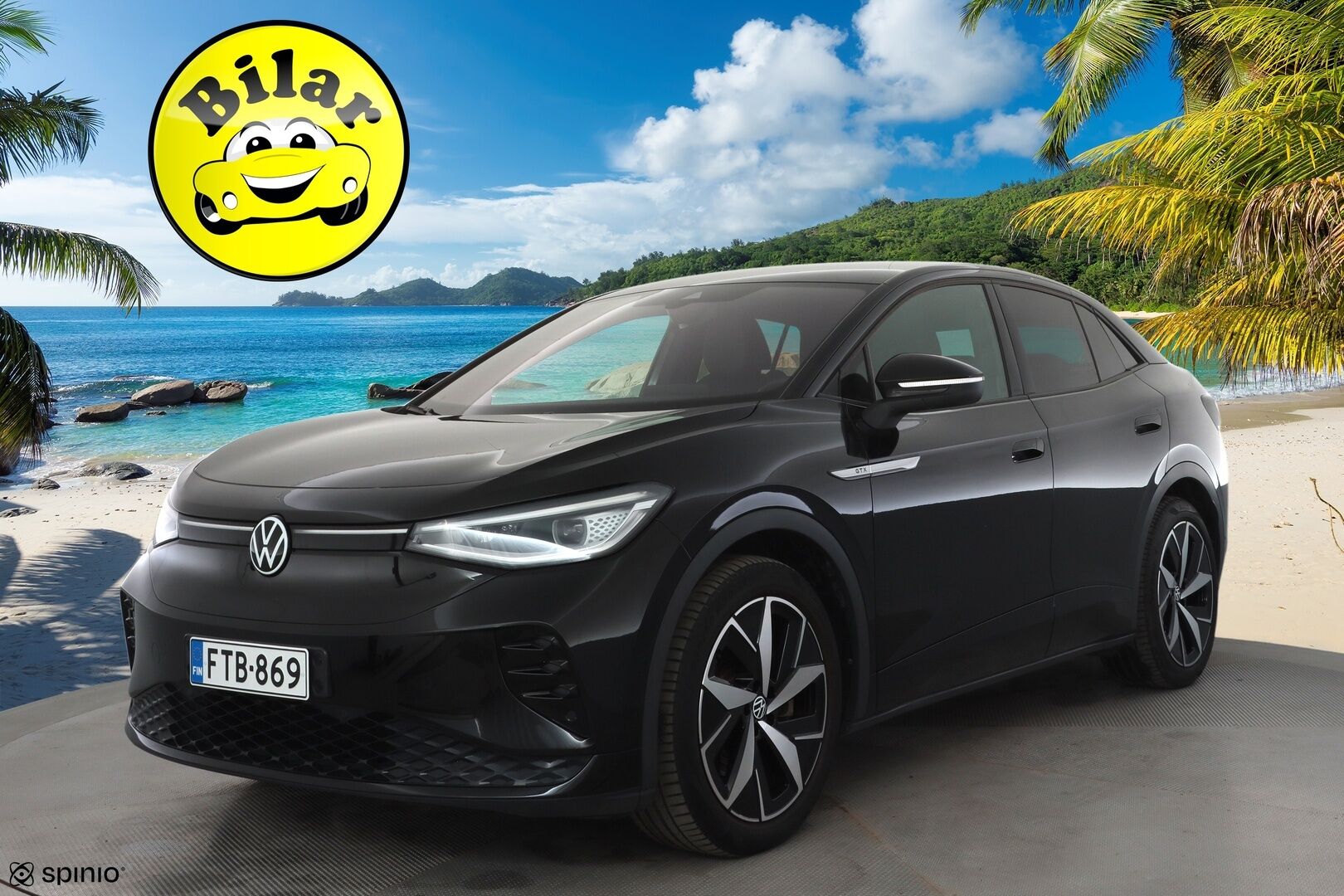 Volkswagen ID.5 2022 GTX 4MOTION Business, akku 77 kWh - | Koukku | ILP | ACC | Matrix-LED | P.Kamera | Navi | Kaistavahti | Keyless | Digimitaristo | Merkkihuollot | Kahdet renkaat |