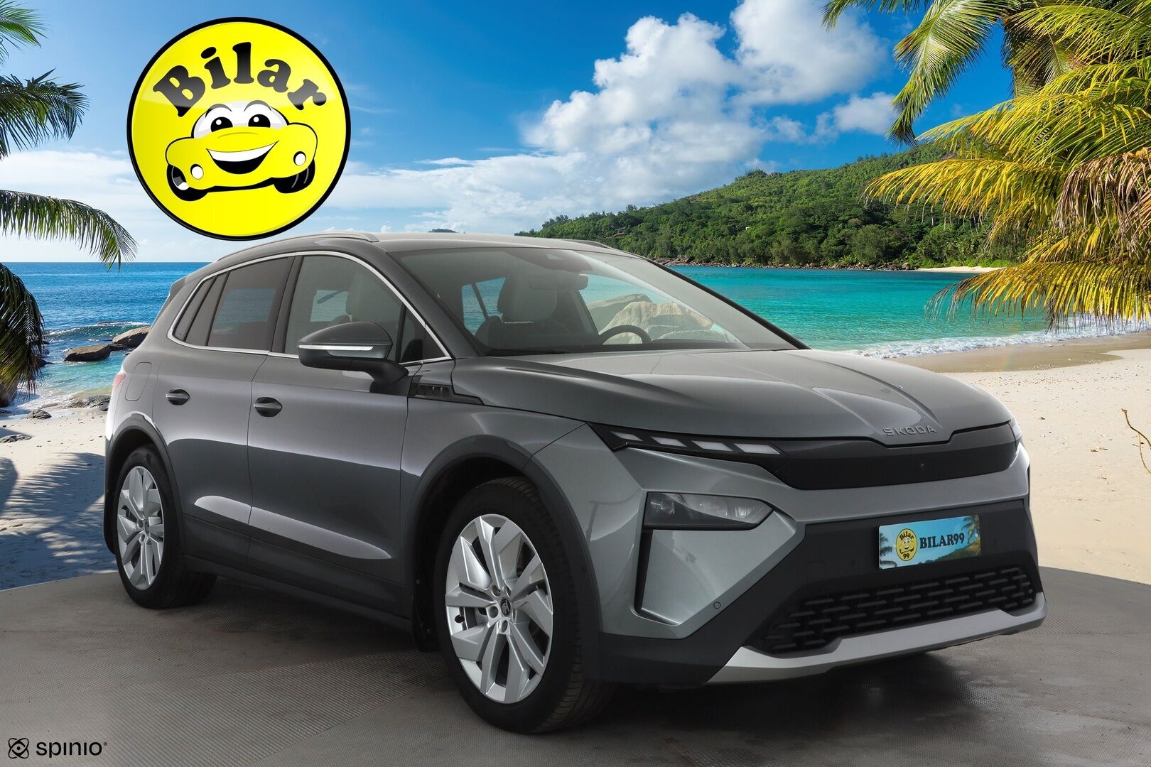 Skoda Elroq 2025 85 Style - | ACC | ILP | Matrix-LED | Canton | Hierovat Muistipenkit | 360-Kamera | Puolinahat | Ratinlämmitys | Keyless | Apple&Android | Merkkihuollettu |