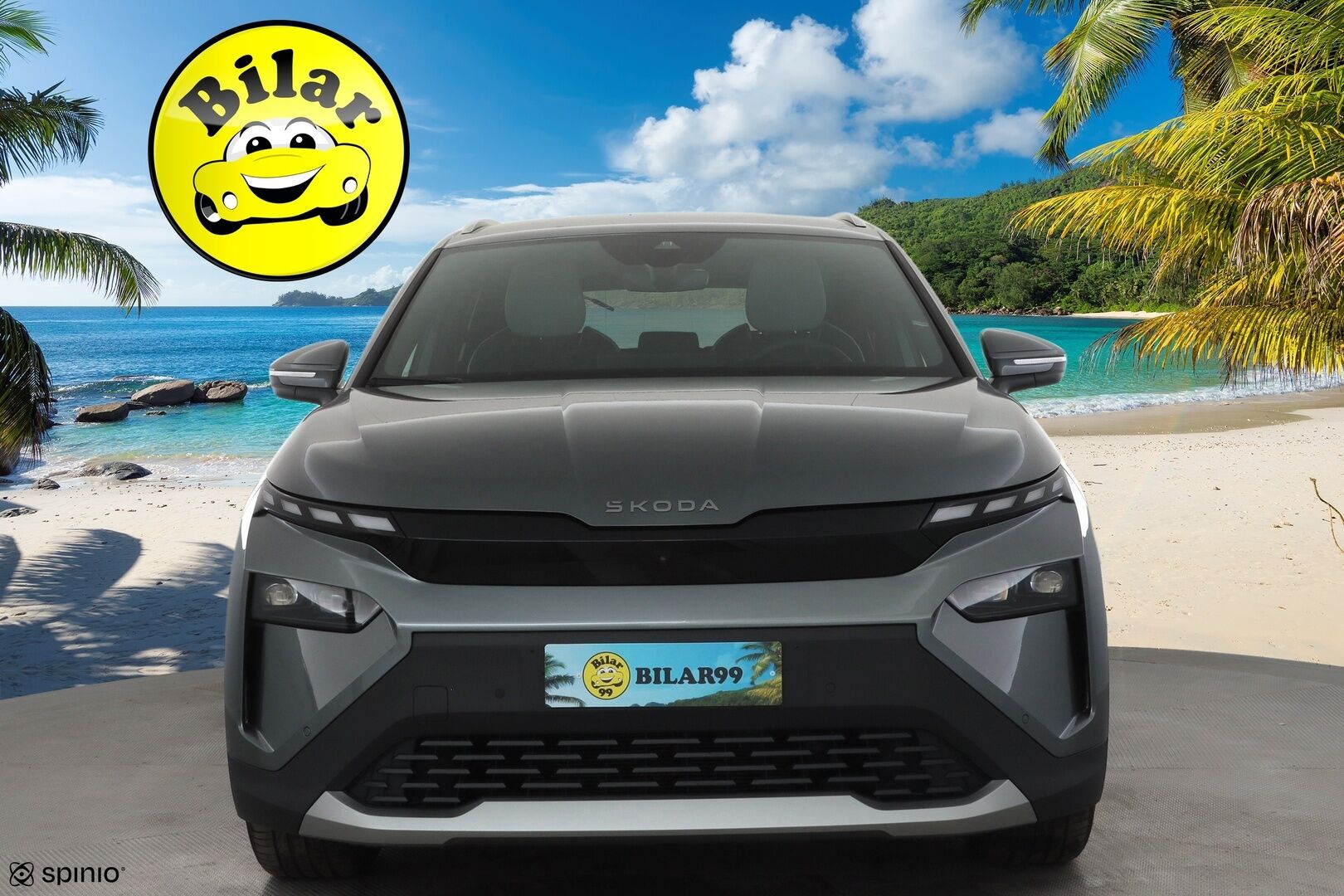 Skoda Elroq 2025 85 Style - | ACC | ILP | Matrix-LED | Canton | Hierovat Muistipenkit | 360-Kamera | Puolinahat | Ratinlämmitys | Keyless | Apple&Android | Merkkihuollettu |