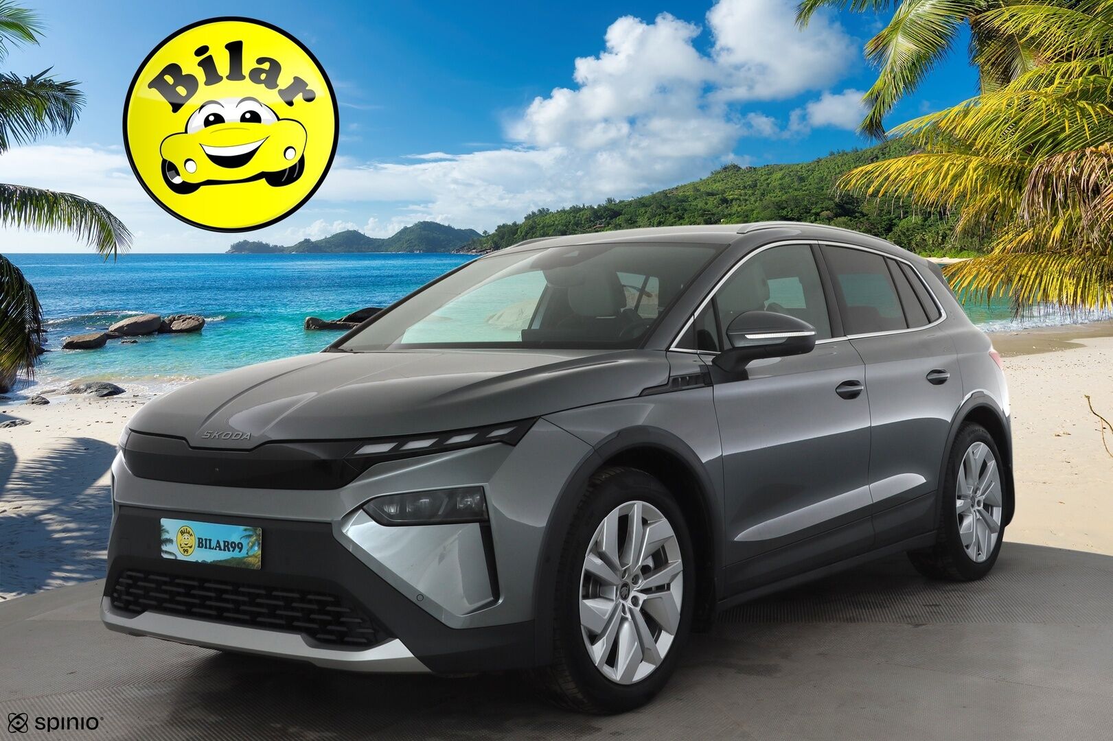 Skoda Elroq 2025 85 Style - | ACC | ILP | Matrix-LED | Canton | Hierovat Muistipenkit | 360-Kamera | Puolinahat | Ratinlämmitys | Keyless | Apple&Android | Merkkihuollettu |