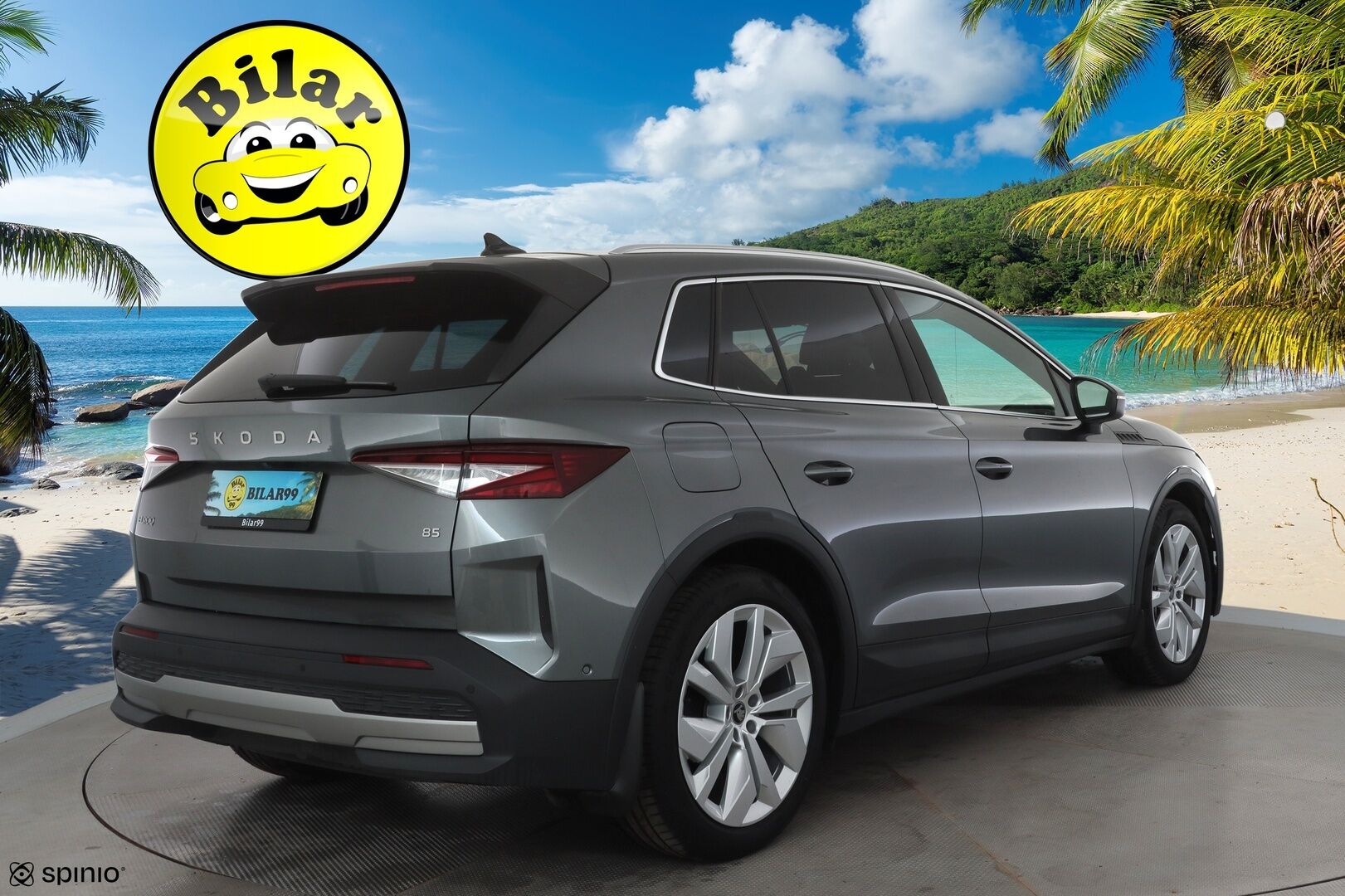 Skoda Elroq 2025 85 Style - | ACC | ILP | Matrix-LED | Canton | Hierovat Muistipenkit | 360-Kamera | Puolinahat | Ratinlämmitys | Keyless | Apple&Android | Merkkihuollettu |