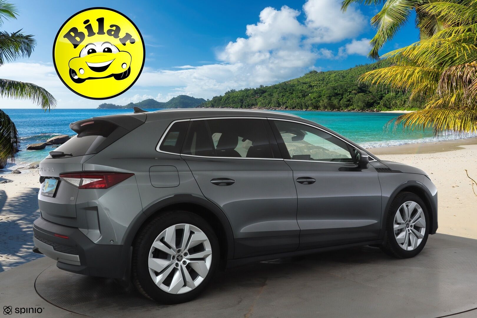 Skoda Elroq 2025 85 Style - | ACC | ILP | Matrix-LED | Canton | Hierovat Muistipenkit | 360-Kamera | Puolinahat | Ratinlämmitys | Keyless | Apple&Android | Merkkihuollettu |