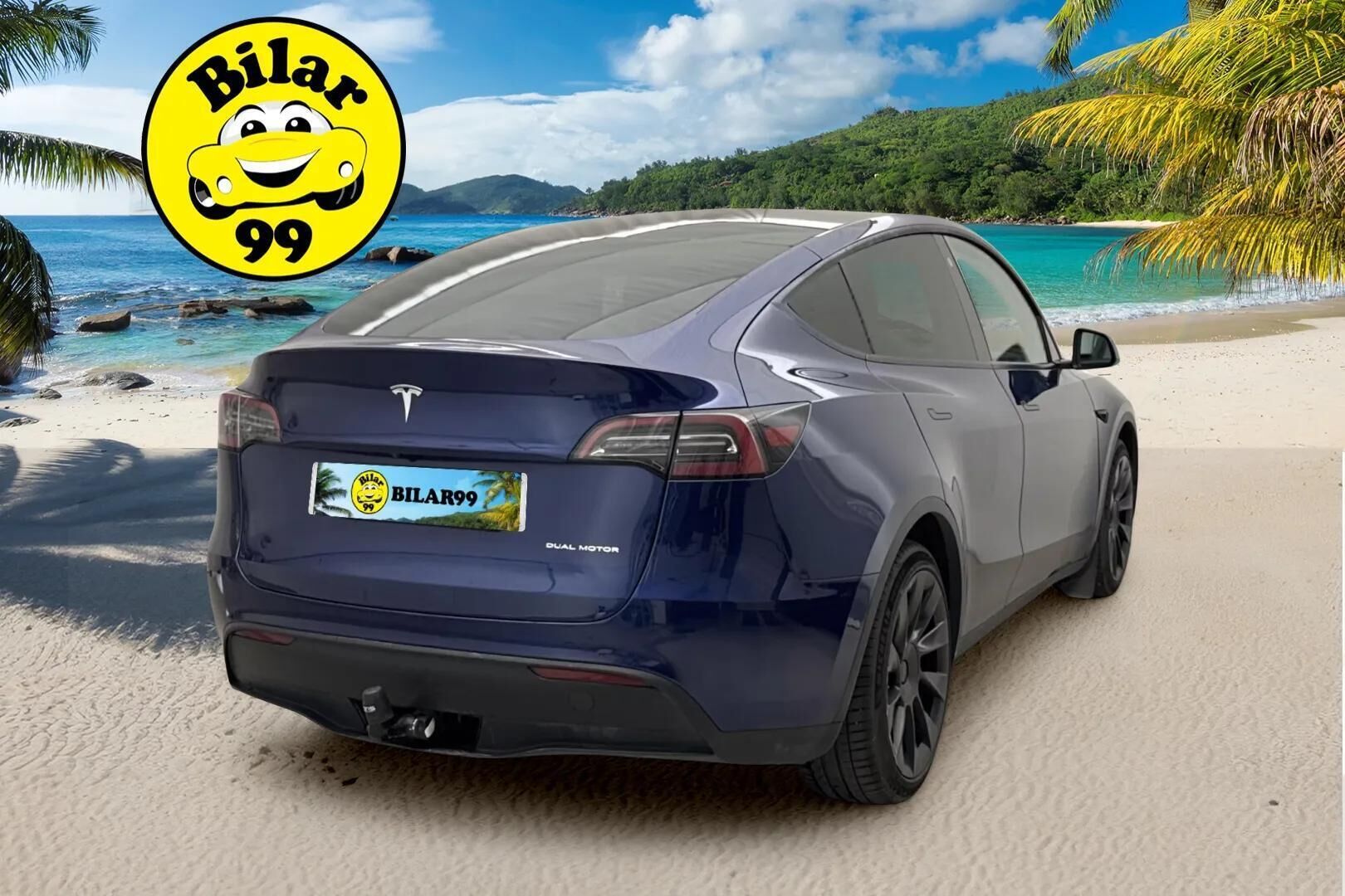 TESLA MODEL Y 2024 Long Range Dual Motor AWD - | ACC | ILP | Koukku | Valkoiset nahat | Matrix | Premium Audio | Lasikatto | Muistipenkki | Autosteer | P.kamera | 2x renkaat aluin | ALV |