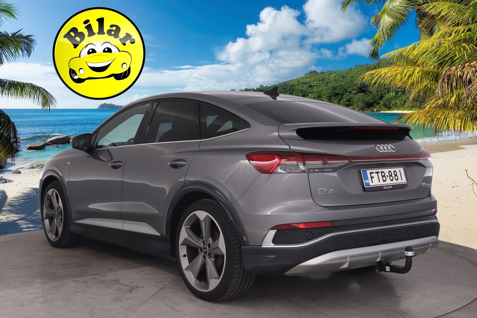 Audi Q4 e-tron 2022 50 e-tron quattro Sportback - | 2x S-Line | ACC | ILP | Koukku | SONOS | Matrix | Ambient light | Puolinahat | P.kamera | Sporttipenkit | Side Assist | Navi | Sähk. takaluukku |