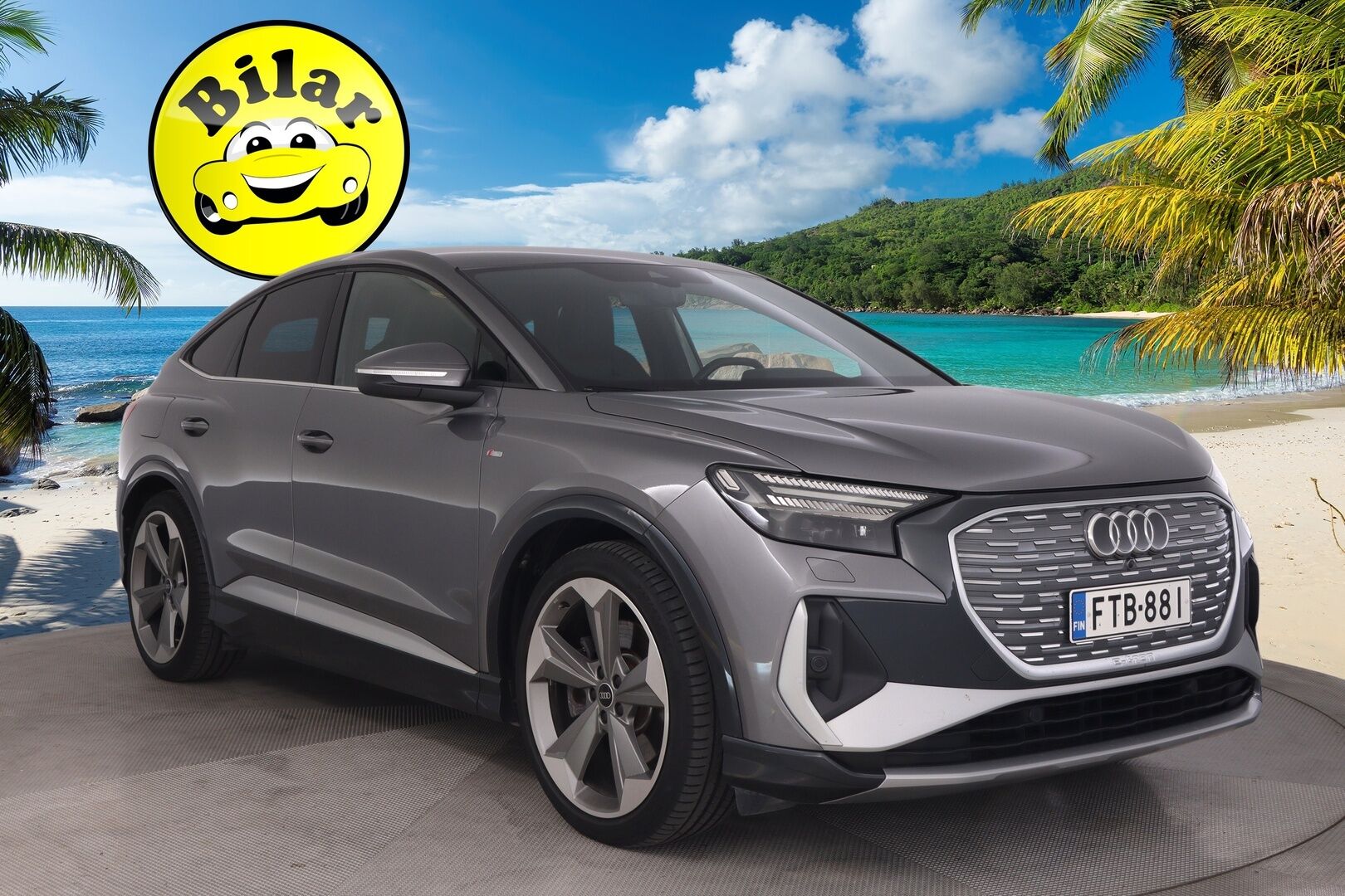 Audi Q4 e-tron 2022 50 e-tron quattro Sportback - | 2x S-Line | ACC | ILP | Koukku | SONOS | Matrix | Ambient light | Puolinahat | P.kamera | Sporttipenkit | Side Assist | Navi | Sähk. takaluukku |