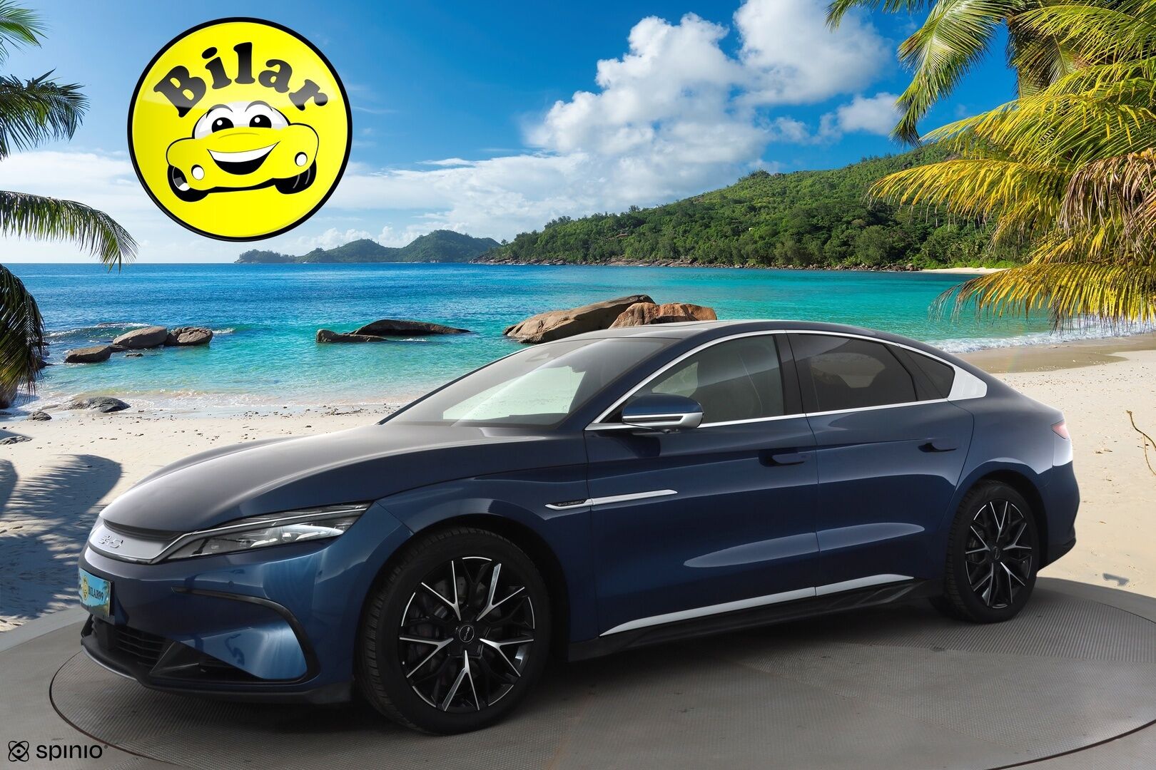 BYD HAN 2023 AWD 85kWh 517hv Executive - | ACC | ILP | HUD | 360° | Dynaudio | Ilm. sähkönahat | Muistipenkki | Panorama | Ilm. takapenkit | Lane Assist | BSM | CTA | Apple & Android |