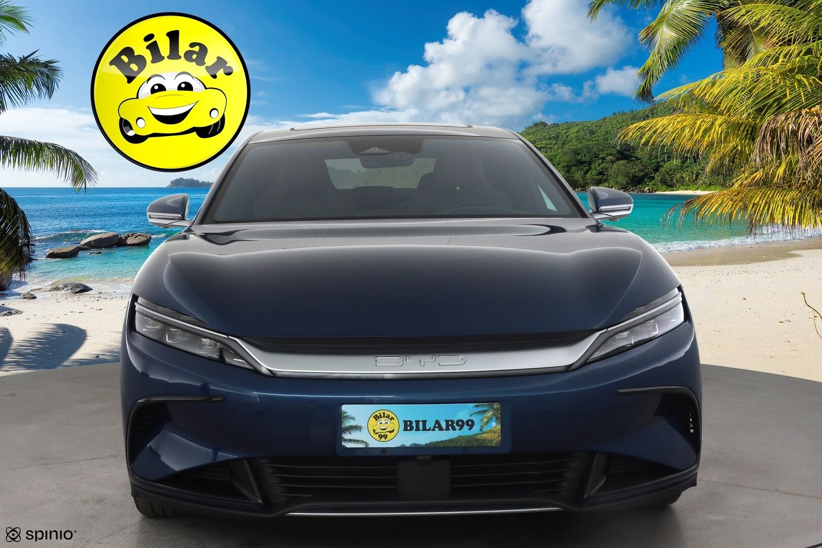 BYD HAN 2023 AWD 85kWh 517hv Executive - | ACC | ILP | HUD | 360° | Dynaudio | Ilm. sähkönahat | Muistipenkki | Panorama | Ilm. takapenkit | Lane Assist | BSM | CTA | Apple & Android |