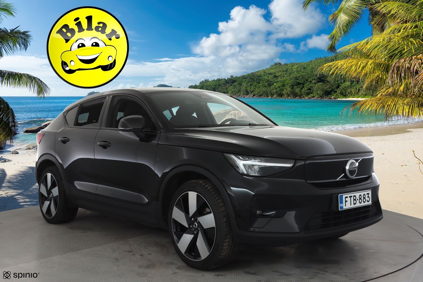 Volvo C40 2023 Recharge Single Plus aut - | ACC | ILP | Muistipenkki | Lasikatto | Sporttipenkit | P.kamera | Pilot Assist | BLIS | Keyless | LED | Sähk. takaluukku | Merkkihuollot | ALV | 