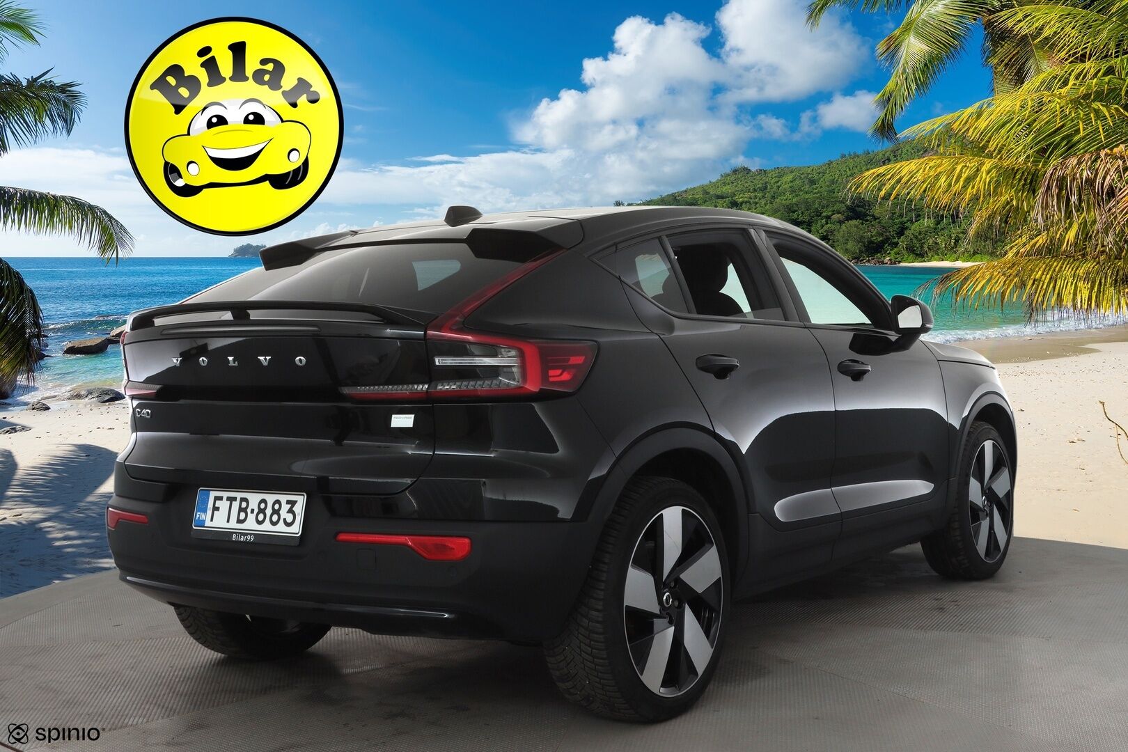 Volvo C40 2023 Recharge Single Plus aut - | ACC | ILP | Muistipenkki | Lasikatto | Sporttipenkit | P.kamera | Pilot Assist | BLIS | Keyless | LED | Sähk. takaluukku | Merkkihuollot | ALV | 