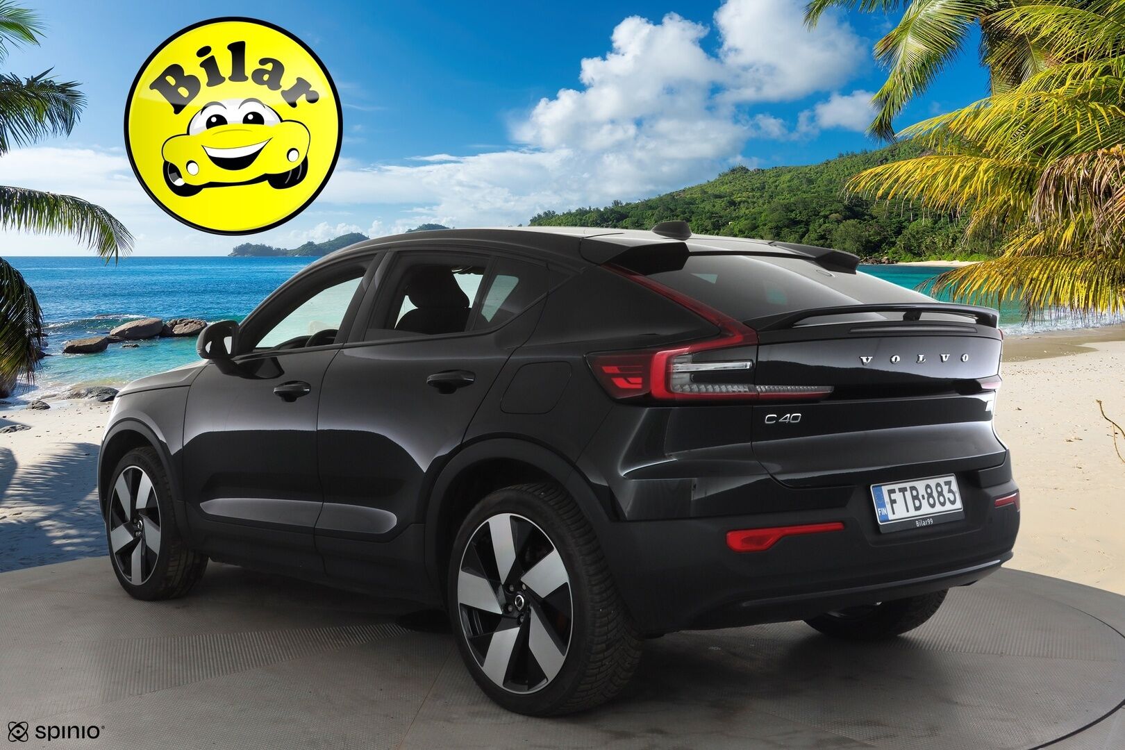 Volvo C40 2023 Recharge Single Plus aut - | ACC | ILP | Muistipenkki | Lasikatto | Sporttipenkit | P.kamera | Pilot Assist | BLIS | Keyless | LED | Sähk. takaluukku | Merkkihuollot | ALV | 