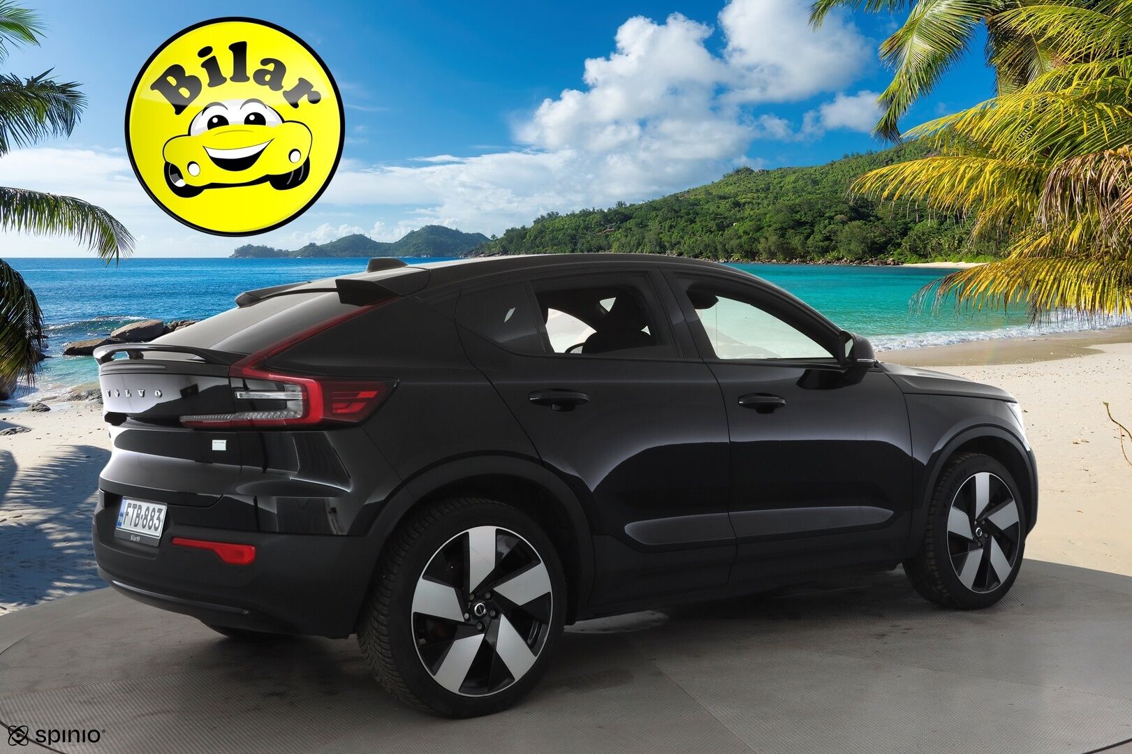 Volvo C40 2023 Recharge Single Plus aut - | ACC | ILP | Muistipenkki | Lasikatto | Sporttipenkit | P.kamera | Pilot Assist | BLIS | Keyless | LED | Sähk. takaluukku | Merkkihuollot | ALV | 