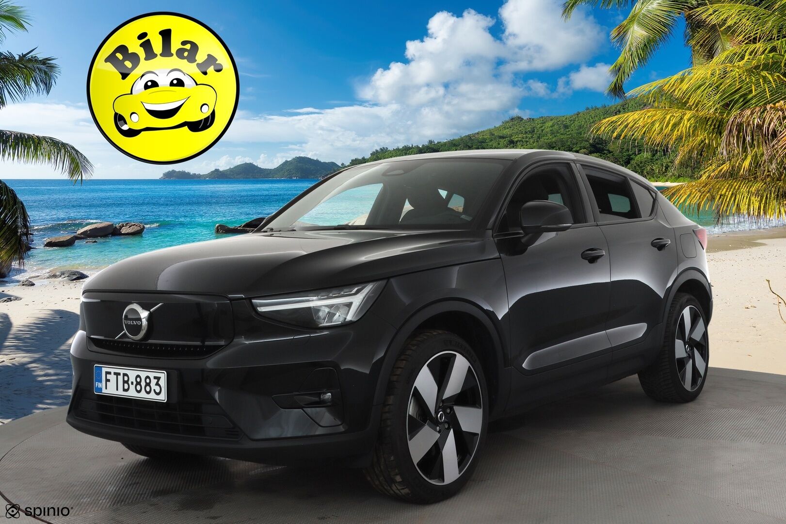 Volvo C40 2023 Recharge Single Plus aut - | ACC | ILP | Muistipenkki | Lasikatto | Sporttipenkit | P.kamera | Pilot Assist | BLIS | Keyless | LED | Sähk. takaluukku | Merkkihuollot | ALV | 