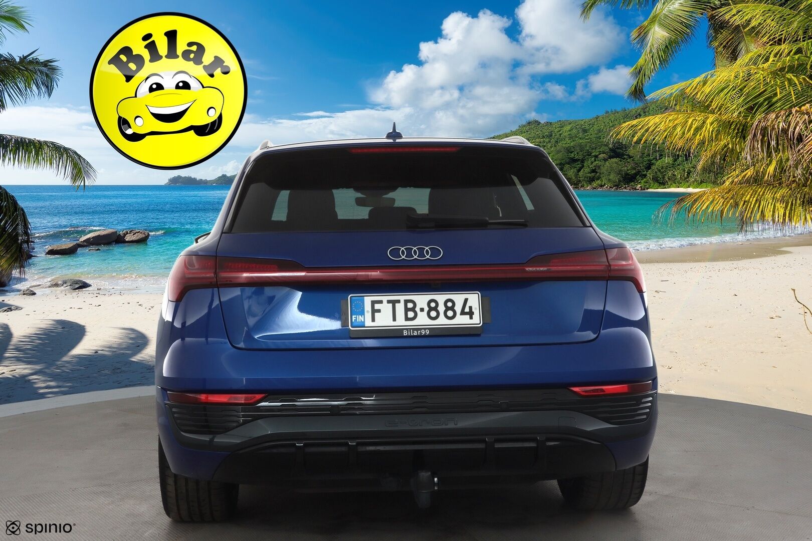 AUDI Q8 E-TRON 2024 50 e-tron quattro - | ACC | Koukku | S-line sisäpaketti | Muistipenkki | Sporttipenkit sähköllä | Matrix | Keyless | Nahka-alcantara | P.kamera | Lane Assist | 2x renkaat aluin | 