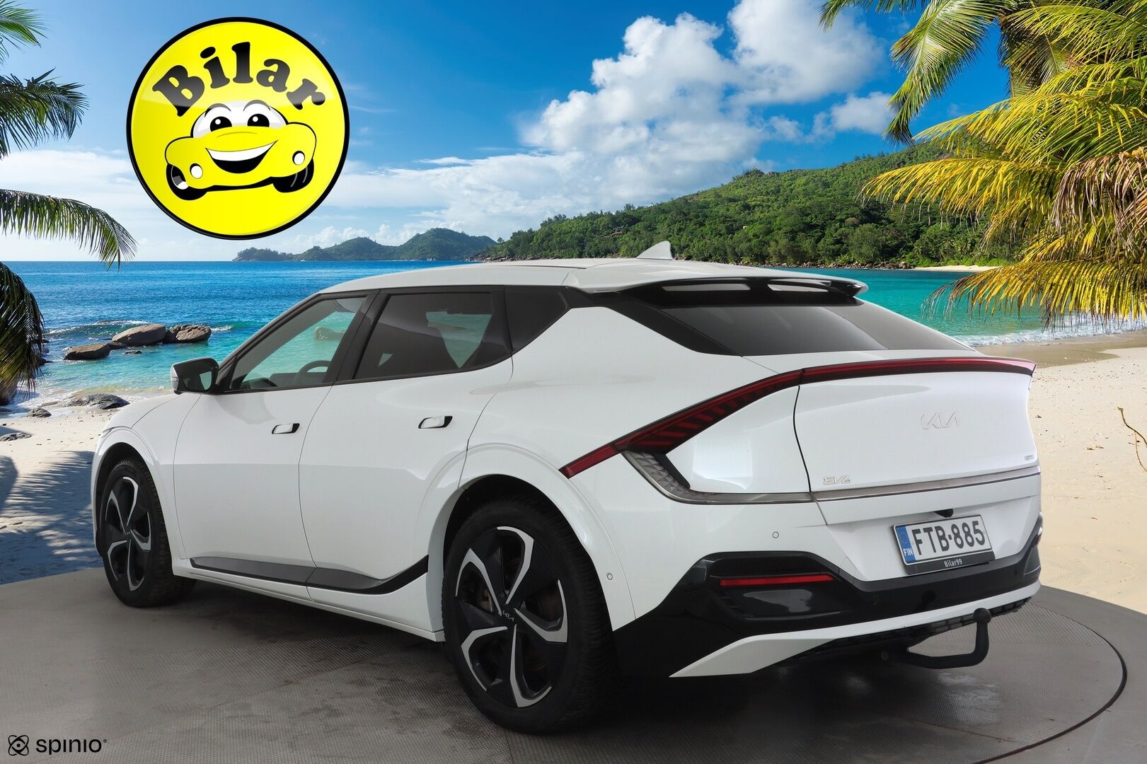 KIA EV6 2024 GT-Line AWD 77 kWh 325 hv - | ACC | ILP | Koukku | 360° | HUD | Meridian | Ilm. relax penkit | Muistipenkki | Kattoluukku | Nahka-alcantara | Ambient | HDA | BSM | 