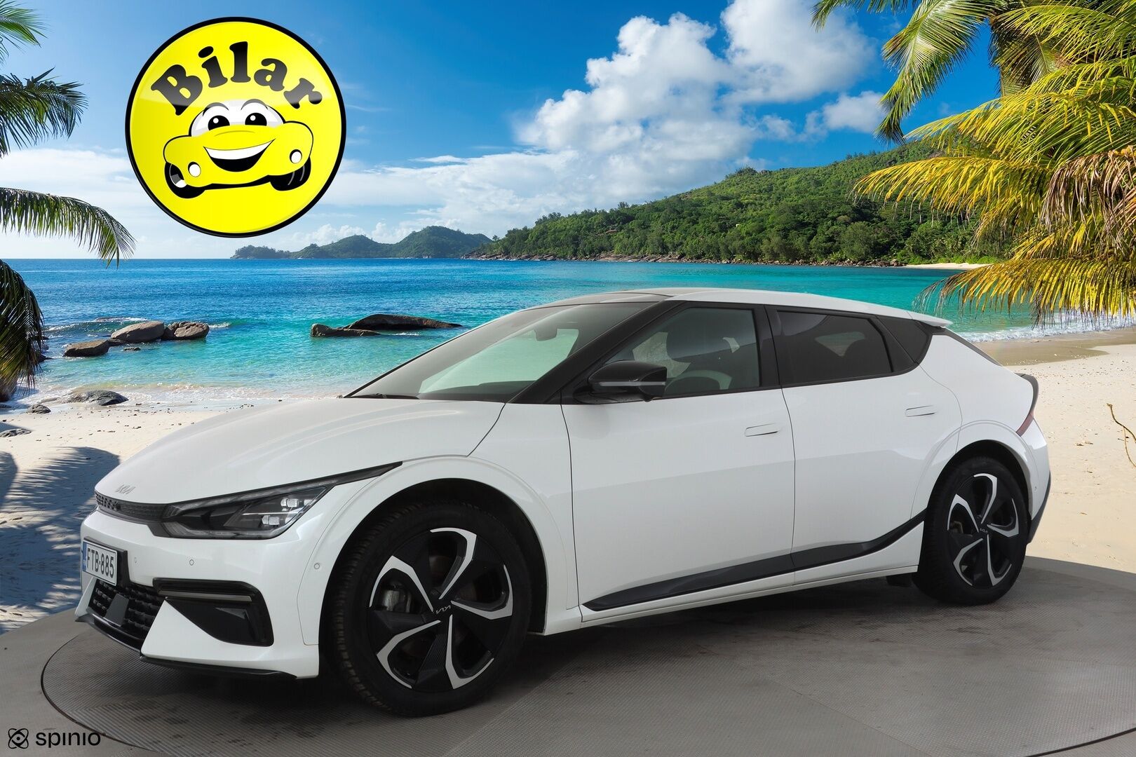 KIA EV6 2024 GT-Line AWD 77 kWh 325 hv - | ACC | ILP | Koukku | 360° | HUD | Meridian | Ilm. relax penkit | Muistipenkki | Kattoluukku | Nahka-alcantara | Ambient | HDA | BSM | 