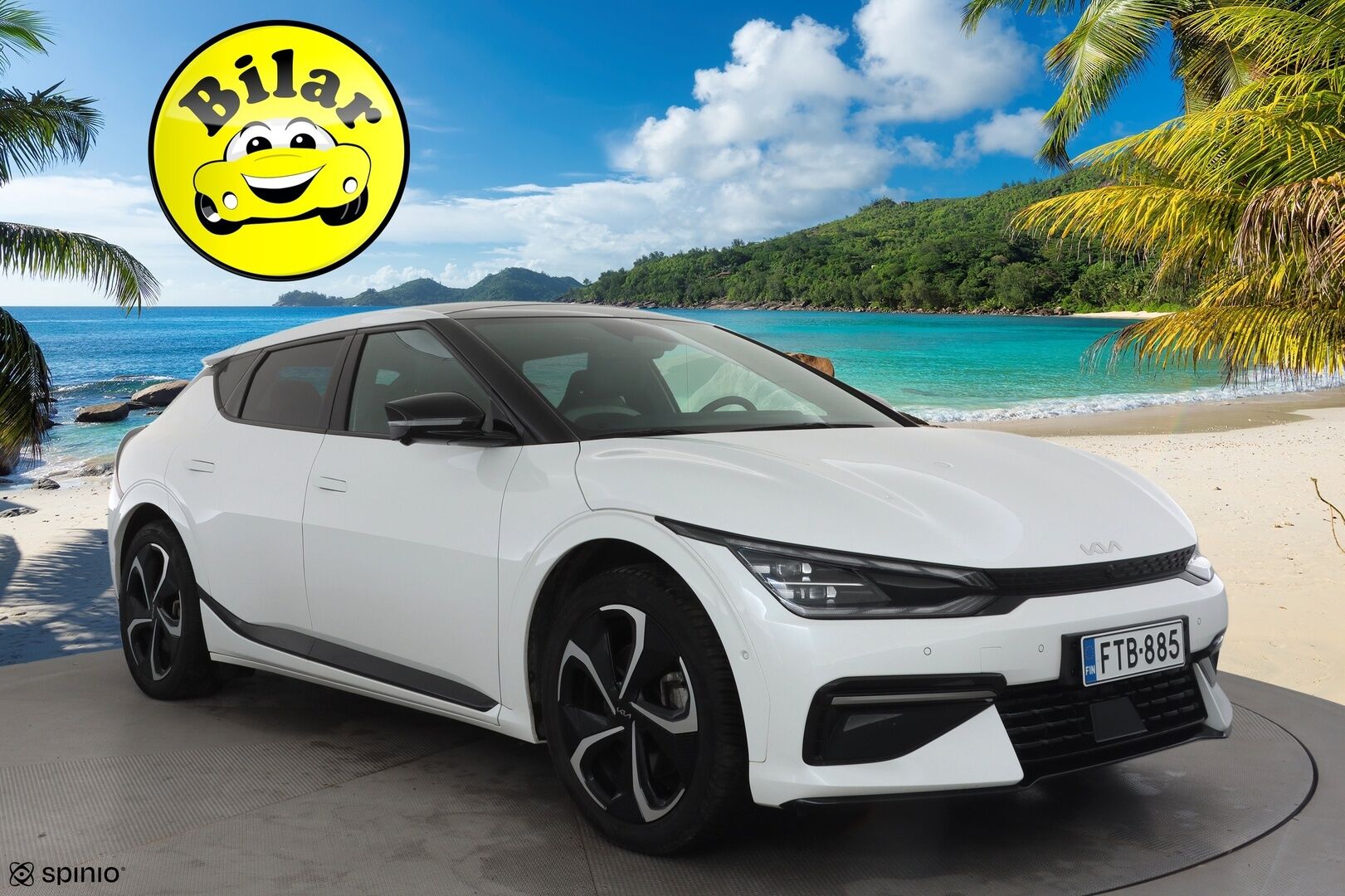 KIA EV6 2024 GT-Line AWD 77 kWh 325 hv - | ACC | ILP | Koukku | 360° | HUD | Meridian | Ilm. relax penkit | Muistipenkki | Kattoluukku | Nahka-alcantara | Ambient | HDA | BSM | 