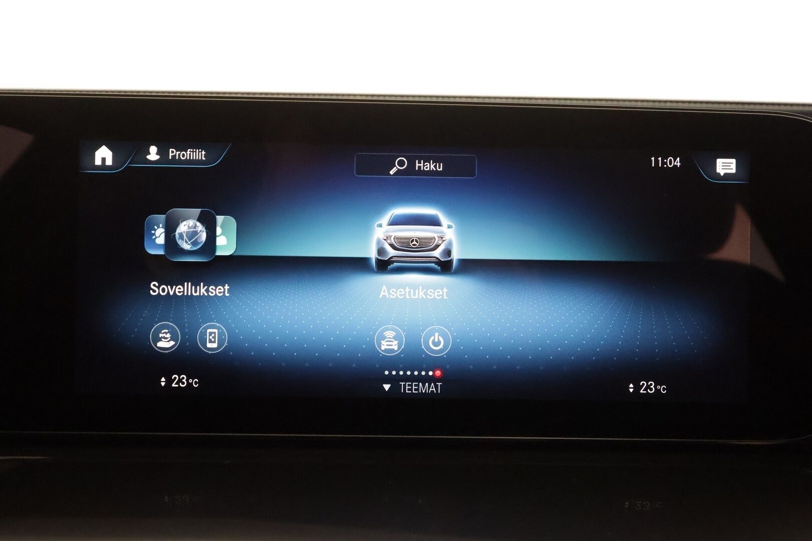 MERCEDES-BENZ EQC 2023 400 4Matic - | DTR+ | ILP | Koukku | Multibeam | Muistipenkit hieronnalla | Puolinahat | 360 | HUD | Keyless | Lane Assist | BSM | Sähk. ratti | Merkkihuollot | ALV | 