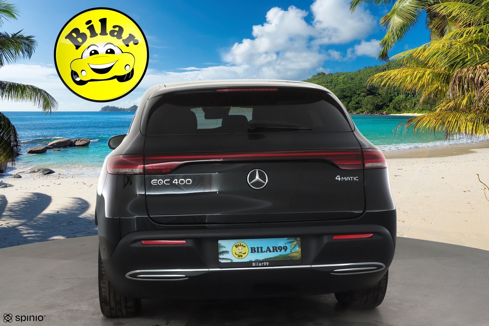 MERCEDES-BENZ EQC 2023 400 4Matic - | DTR+ | ILP | Koukku | Multibeam | Muistipenkit hieronnalla | Puolinahat | 360 | HUD | Keyless | Lane Assist | BSM | Sähk. ratti | Merkkihuollot | ALV | 