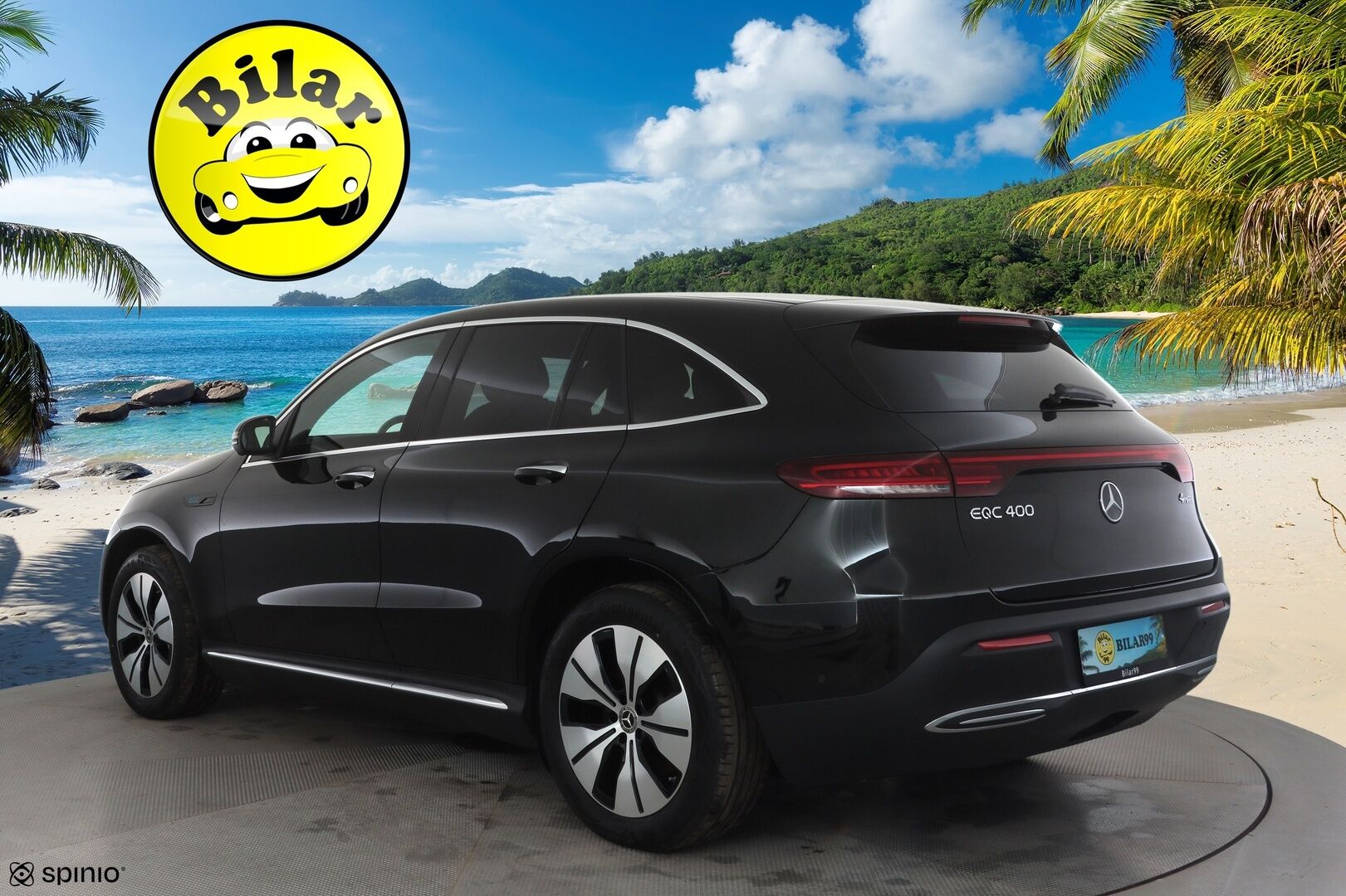 MERCEDES-BENZ EQC 2023 400 4Matic - | DTR+ | ILP | Koukku | Multibeam | Muistipenkit hieronnalla | Puolinahat | 360 | HUD | Keyless | Lane Assist | BSM | Sähk. ratti | Merkkihuollot | ALV | 