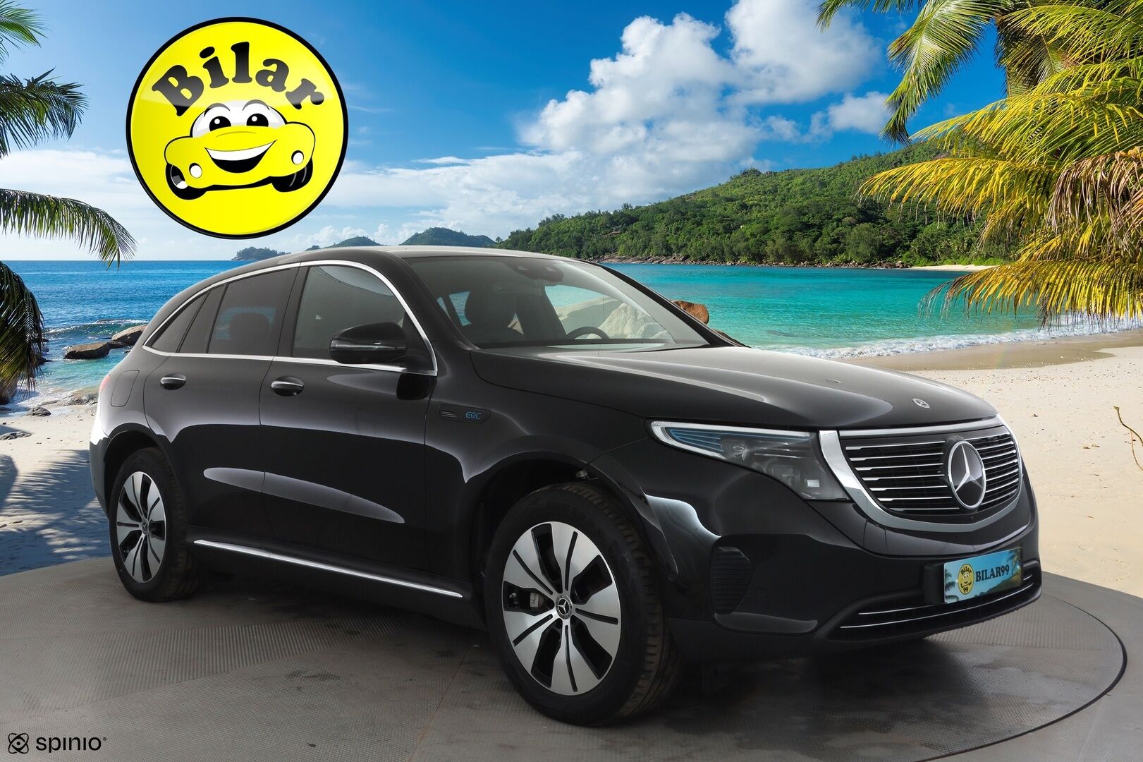 MERCEDES-BENZ EQC 2023 400 4Matic - | DTR+ | ILP | Koukku | Multibeam | Muistipenkit hieronnalla | Puolinahat | 360 | HUD | Keyless | Lane Assist | BSM | Sähk. ratti | Merkkihuollot | ALV | 