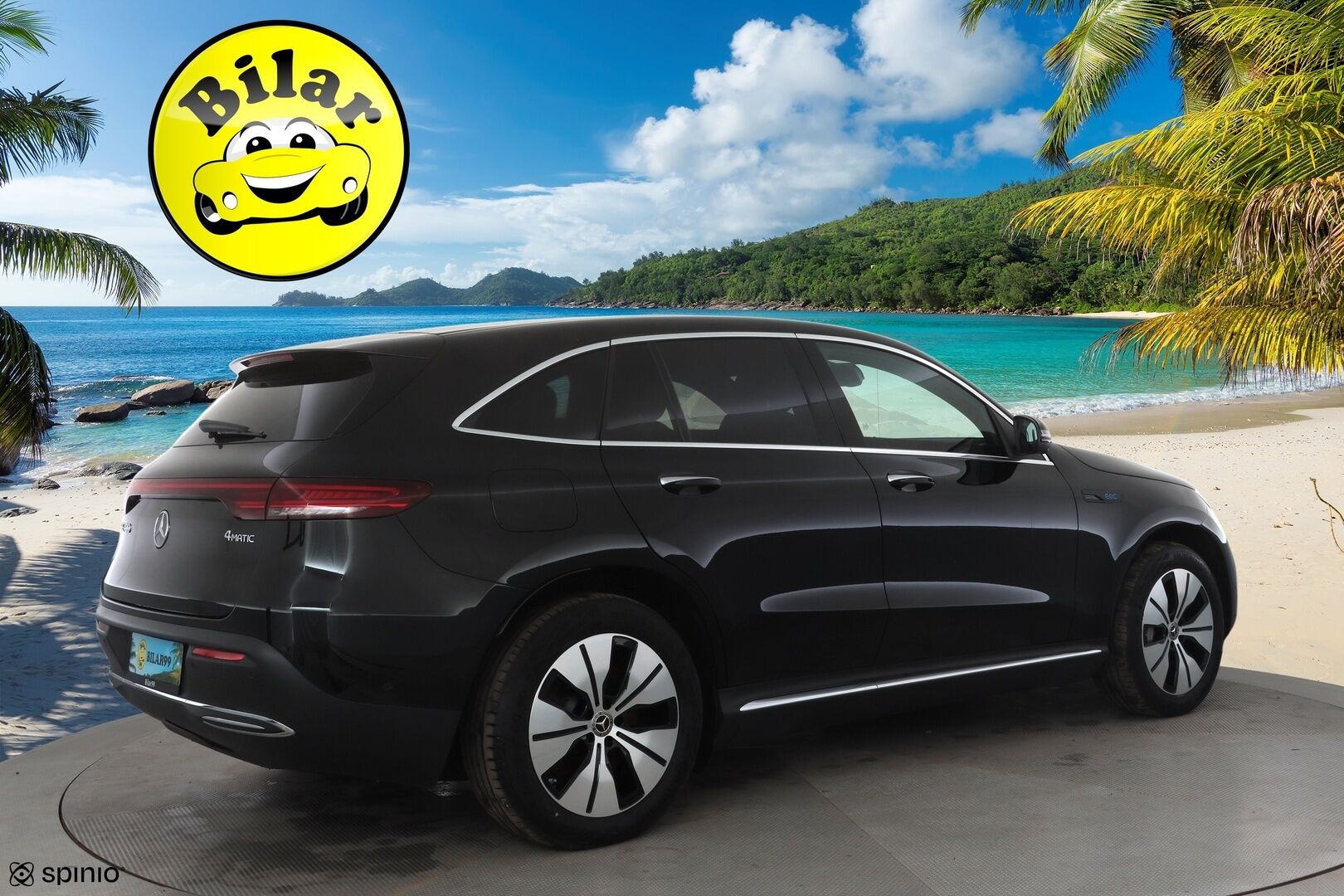 MERCEDES-BENZ EQC 2023 400 4Matic - | DTR+ | ILP | Koukku | Multibeam | Muistipenkit hieronnalla | Puolinahat | 360 | HUD | Keyless | Lane Assist | BSM | Sähk. ratti | Merkkihuollot | ALV | 