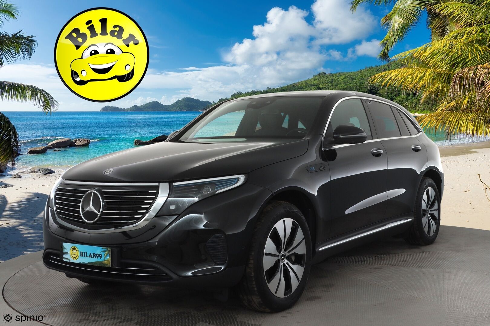 MERCEDES-BENZ EQC 2023 400 4Matic - | DTR+ | ILP | Koukku | Multibeam | Muistipenkit hieronnalla | Puolinahat | 360 | HUD | Keyless | Lane Assist | BSM | Sähk. ratti | Merkkihuollot | ALV | 