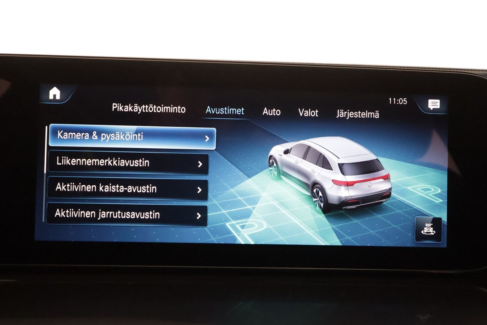 MERCEDES-BENZ EQC 2023 400 4Matic - | DTR+ | ILP | Koukku | Multibeam | Muistipenkit hieronnalla | Puolinahat | 360 | HUD | Keyless | Lane Assist | BSM | Sähk. ratti | Merkkihuollot | ALV | 