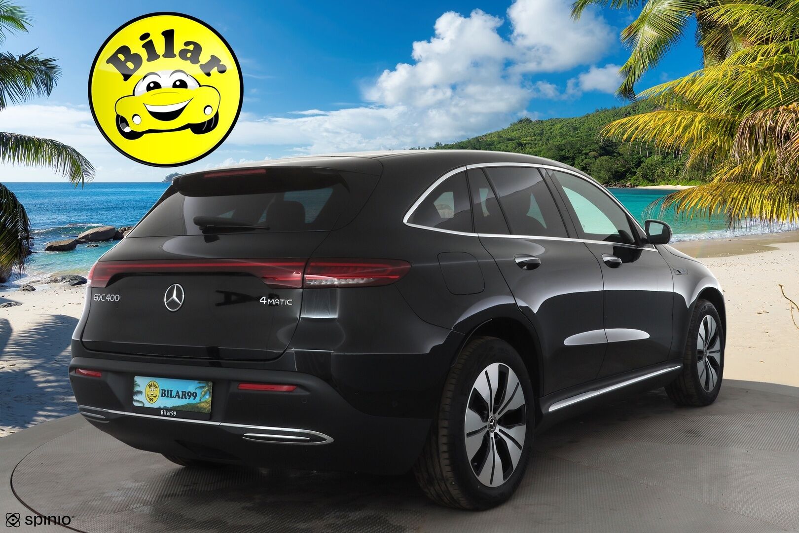 MERCEDES-BENZ EQC 2023 400 4Matic - | DTR+ | ILP | Koukku | Multibeam | Muistipenkit hieronnalla | Puolinahat | 360 | HUD | Keyless | Lane Assist | BSM | Sähk. ratti | Merkkihuollot | ALV | 
