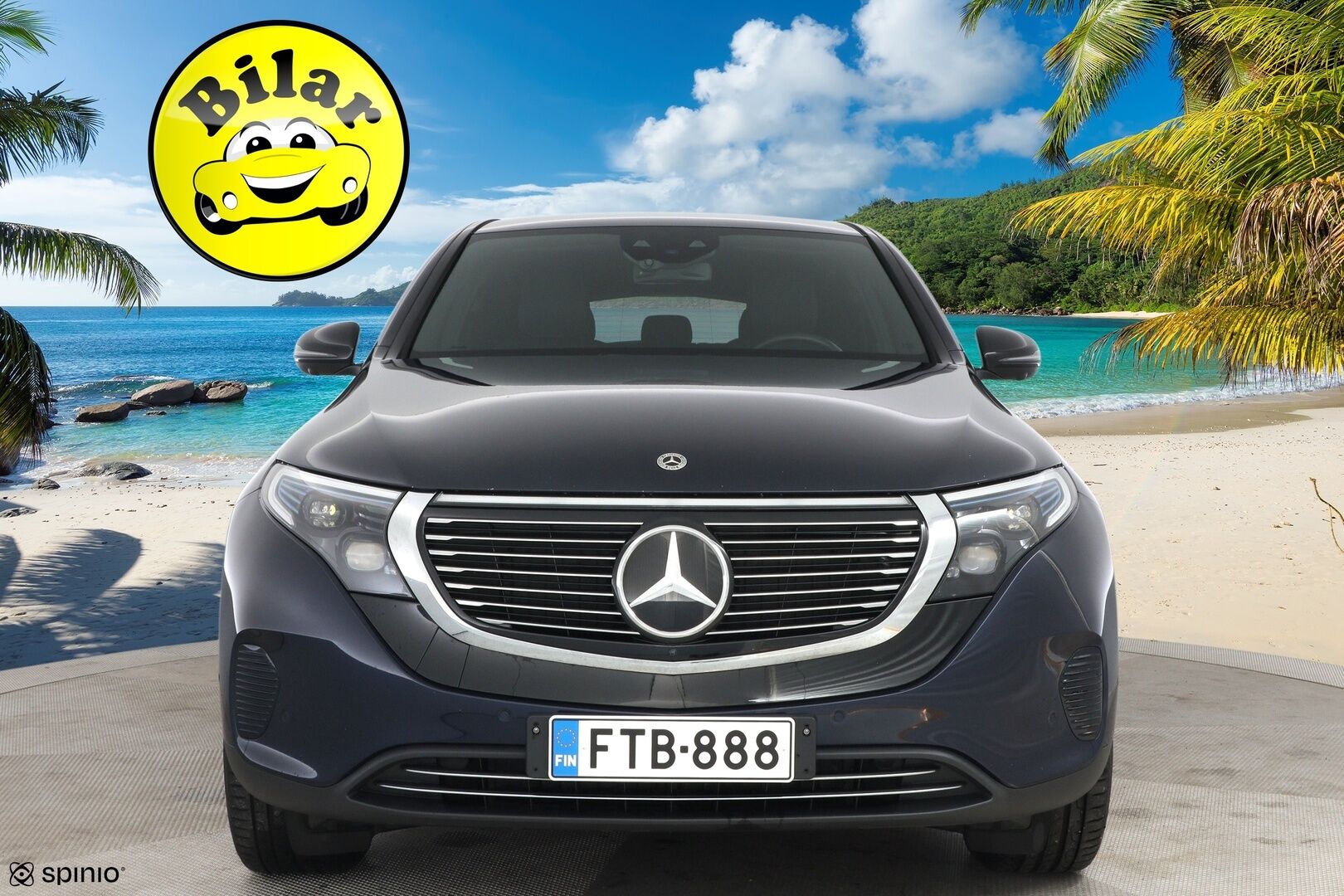 MERCEDES-BENZ EQC 2023 400 4Matic - | DTR+ | ILP | HUD | 360° | Sporttinahat hieronnalla | Multibeam LED | Lane Assist | Apple & Android | Widescreen | Sähk. takaluukku | Merkkihuollot |