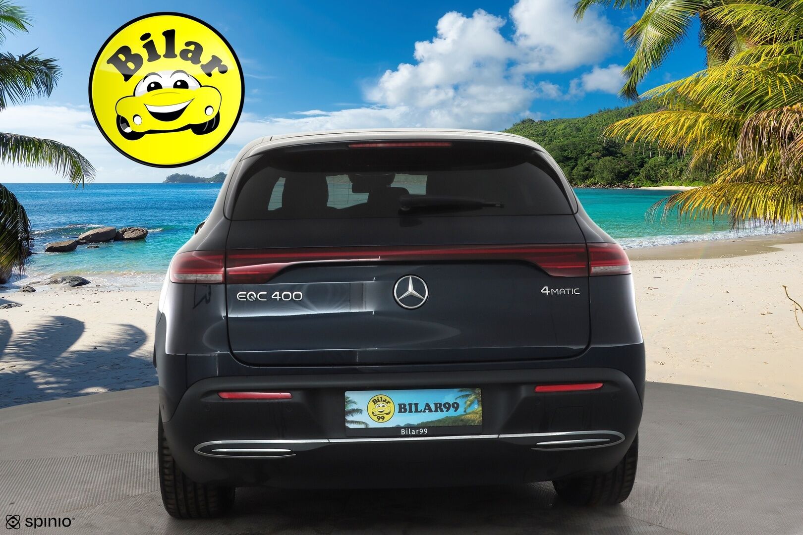MERCEDES-BENZ EQC 2023 400 4Matic - | DTR+ | ILP | HUD | 360° | Sporttinahat hieronnalla | Multibeam LED | Lane Assist | Apple & Android | Widescreen | Sähk. takaluukku | Merkkihuollot |