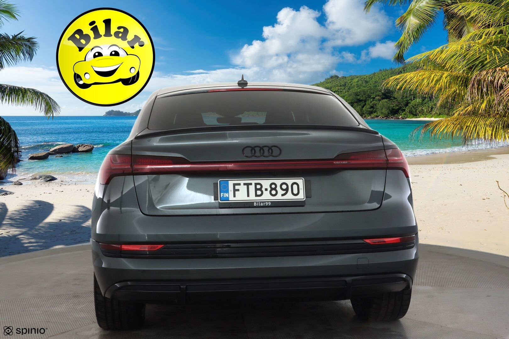 AUDI E-TRON 2022 Sportback S line quattro 55 300kW - | ACC | B&O | HUD | 360° | Tikatut sporttinahat | Matrix | Muistipenkki | Kamerapeilit | Keyless | Akt. kaistaohjaus | Navi | Apple & Android | ALV |