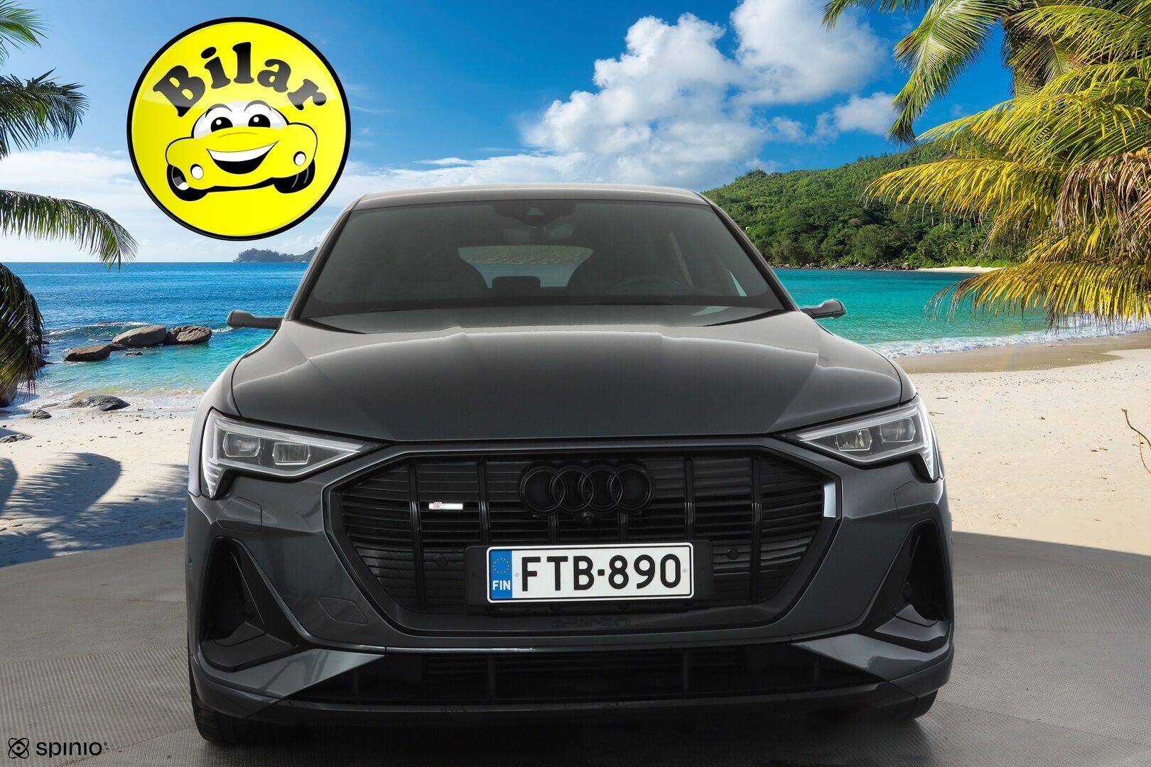 AUDI E-TRON 2022 Sportback S line quattro 55 300kW - | ACC | B&O | HUD | 360° | Tikatut sporttinahat | Matrix | Muistipenkki | Kamerapeilit | Keyless | Akt. kaistaohjaus | Navi | Apple & Android | ALV |