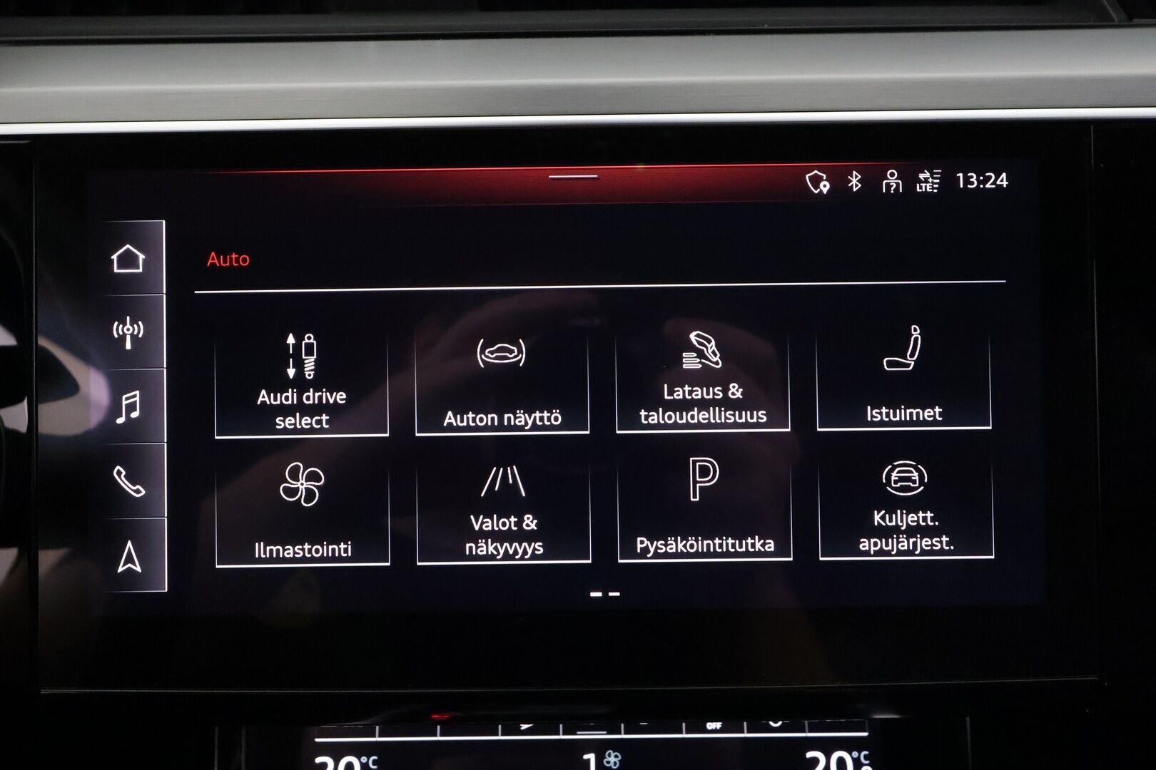 AUDI E-TRON 2022 Sportback S line quattro 55 300kW - | ACC | B&O | HUD | 360° | Tikatut sporttinahat | Matrix | Muistipenkki | Kamerapeilit | Keyless | Akt. kaistaohjaus | Navi | Apple & Android | ALV |