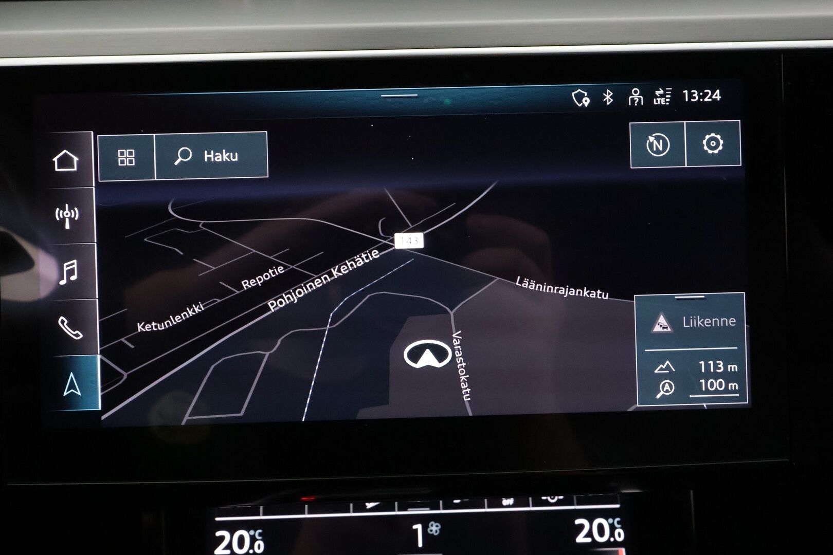 AUDI E-TRON 2022 Sportback S line quattro 55 300kW - | ACC | B&O | HUD | 360° | Tikatut sporttinahat | Matrix | Muistipenkki | Kamerapeilit | Keyless | Akt. kaistaohjaus | Navi | Apple & Android | ALV |