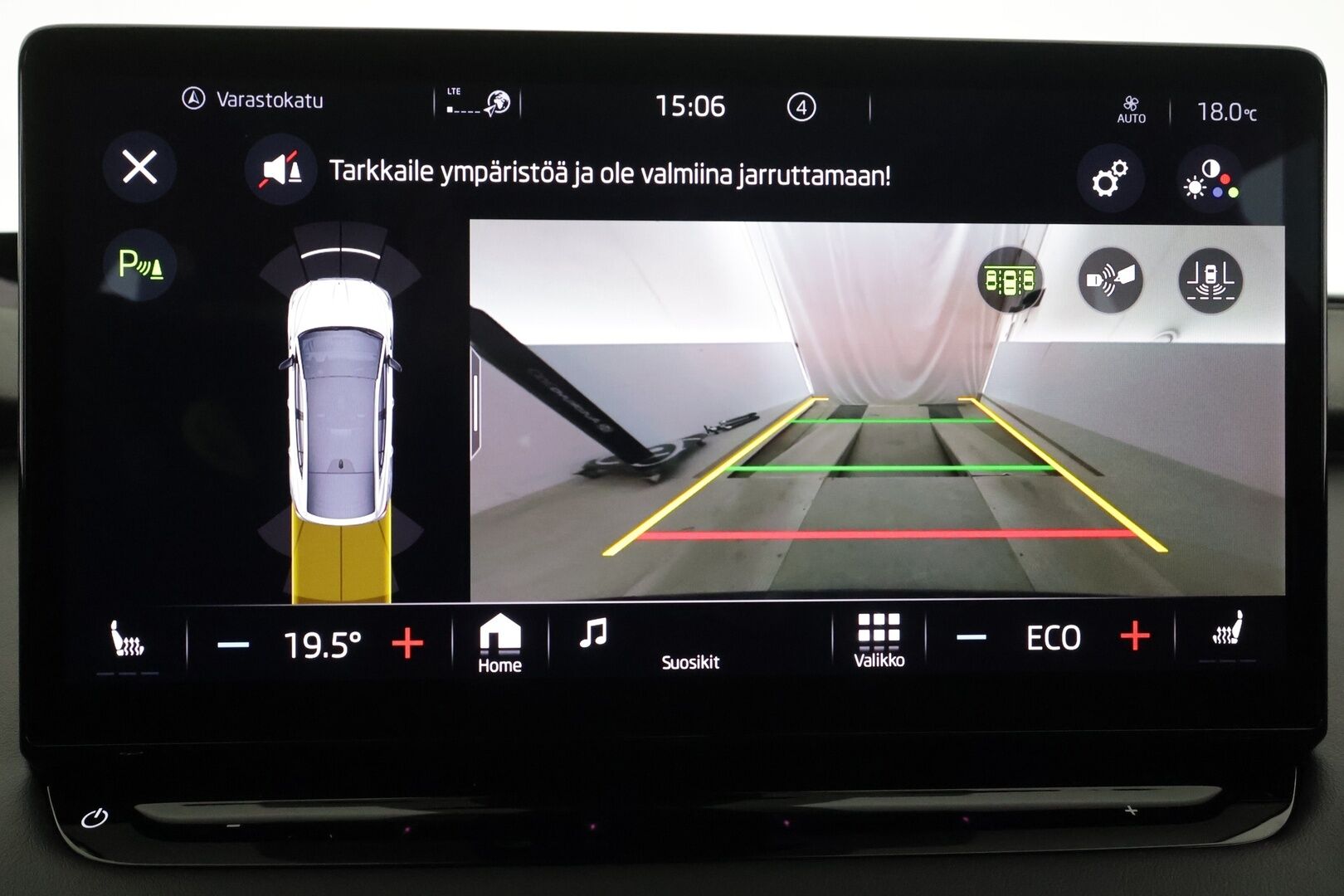 SKODA ENYAQ 2023 RS 4x4 220kW - | ILP | Koukku | Lasikatto | Canton | HUD | ACC | Matrix-LED | P.Kamera | Hierova Muistipenkki | Navi | Kaistavahti | Keyless | 2x Latauskaapelit | Merkkihuollot |