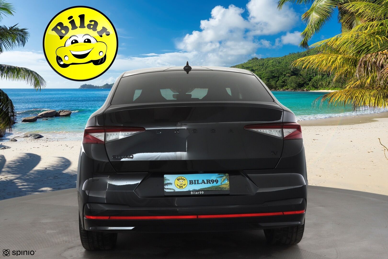 SKODA ENYAQ 2023 RS 4x4 220kW - | ILP | Koukku | Lasikatto | Canton | HUD | ACC | Matrix-LED | P.Kamera | Hierova Muistipenkki | Navi | Kaistavahti | Keyless | 2x Latauskaapelit | Merkkihuollot |