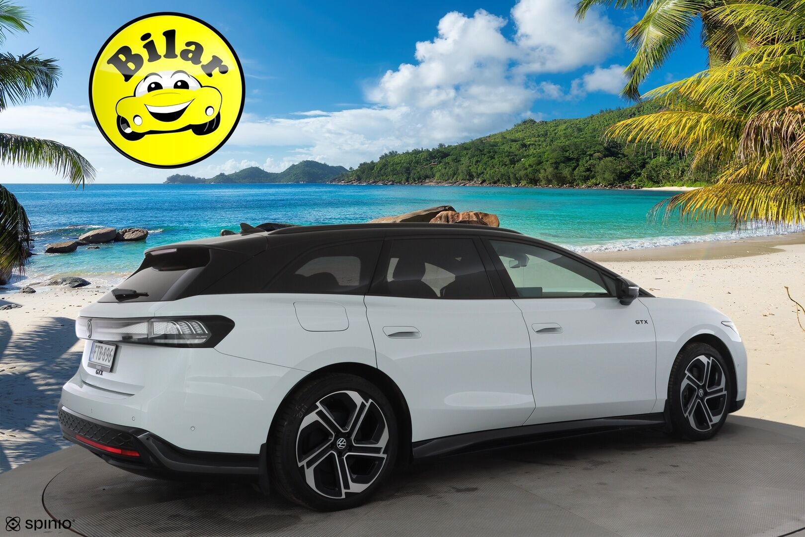 VOLKSWAGEN ID.7 2025 Tourer GTX 4MOTION 250 kW Akku 86 kWh - | ACC | ILP | Koukku | H/K | IQ-Light | HUD | Hierovat Muistipenkit | 360-Kamera | Puolinahat | Keyless | Merkkihuollettu | Kahdet Renkaat |