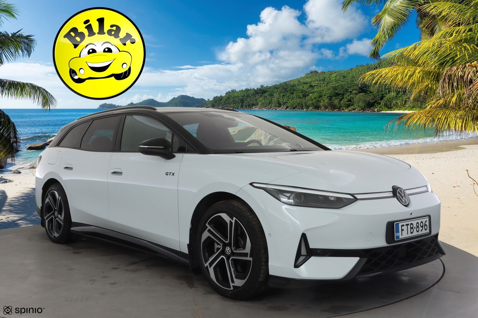 VOLKSWAGEN ID.7 2025 Tourer GTX 4MOTION 250 kW Akku 86 kWh - | ACC | ILP | Koukku | H/K | IQ-Light | HUD | Hierovat Muistipenkit | 360-Kamera | Puolinahat | Keyless | Merkkihuollettu | Kahdet Renkaat |