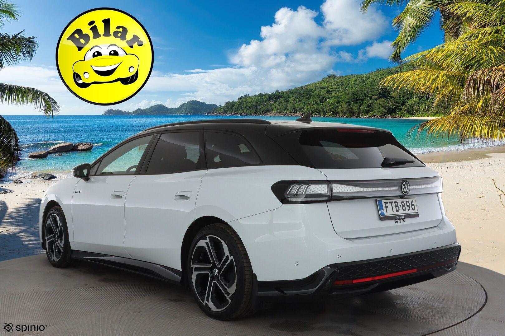 VOLKSWAGEN ID.7 2025 Tourer GTX 4MOTION 250 kW Akku 86 kWh - | ACC | ILP | Koukku | H/K | IQ-Light | HUD | Hierovat Muistipenkit | 360-Kamera | Puolinahat | Keyless | Merkkihuollettu | Kahdet Renkaat |