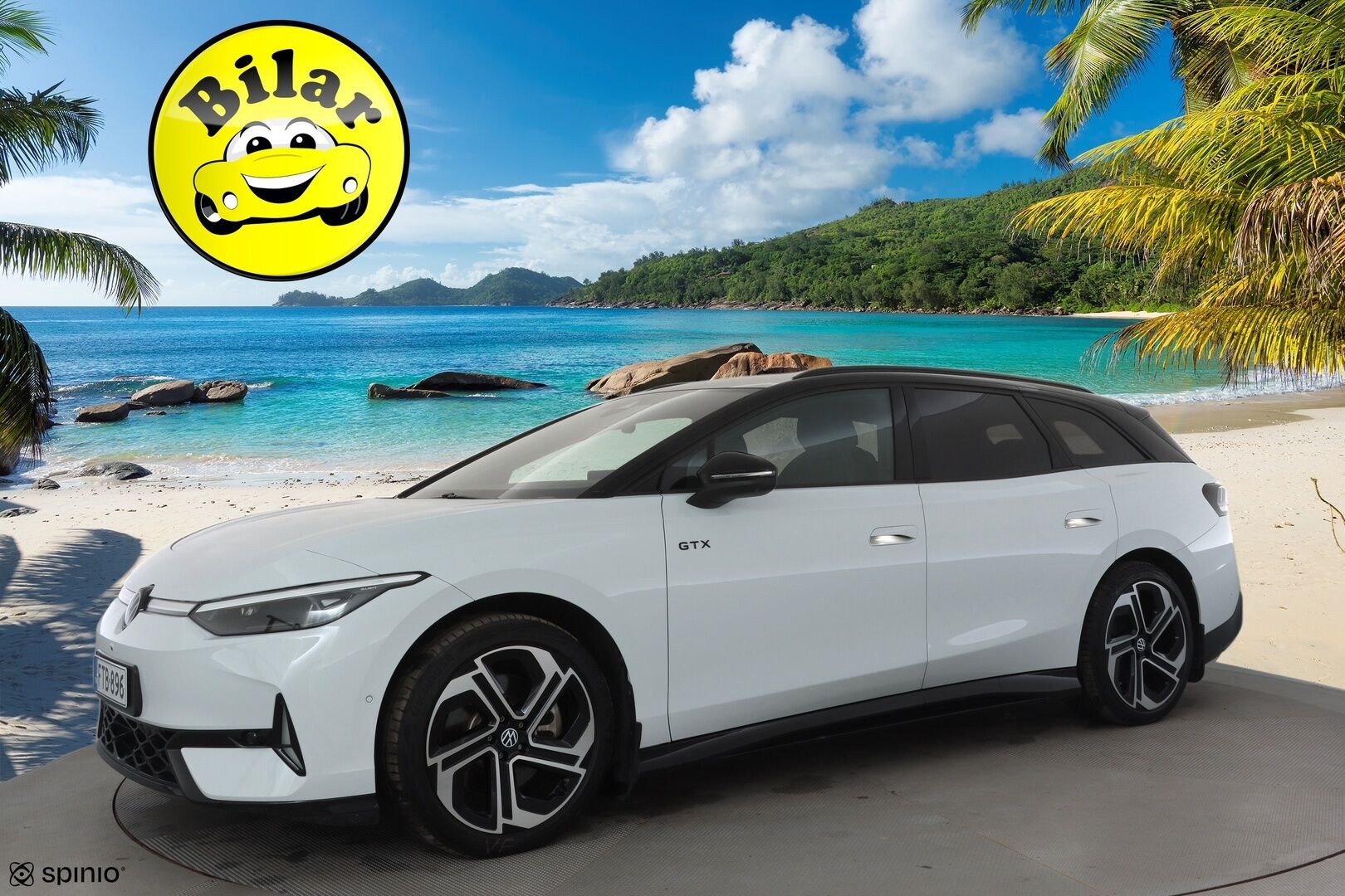 VOLKSWAGEN ID.7 2025 Tourer GTX 4MOTION 250 kW Akku 86 kWh - | ACC | ILP | Koukku | H/K | IQ-Light | HUD | Hierovat Muistipenkit | 360-Kamera | Puolinahat | Keyless | Merkkihuollettu | Kahdet Renkaat |