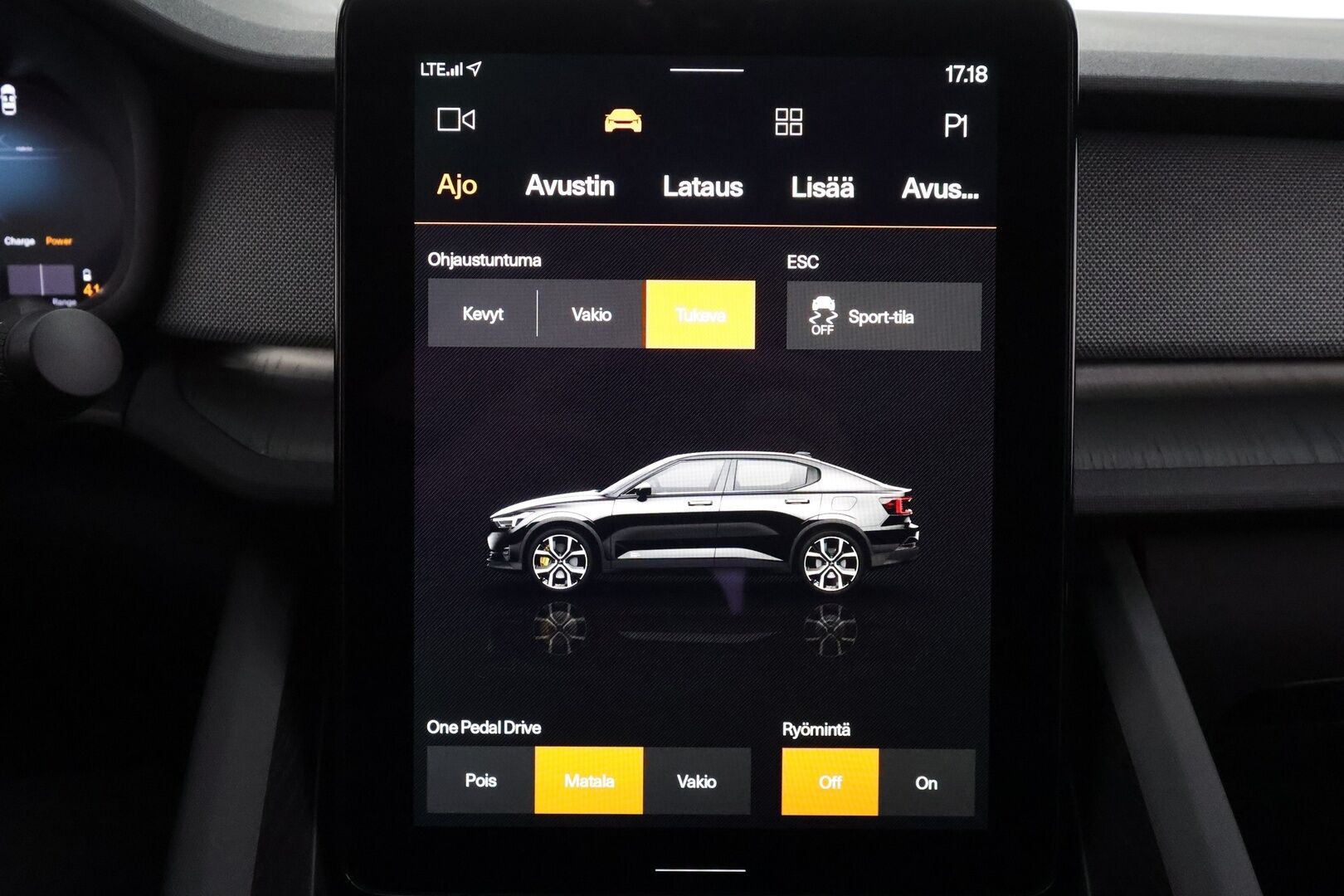 Polestar 2 2021 Long Range Dual Motor, 300kW, 78kWh - | ACC | Koukku | Pixel LED | H/K | Muistipenkki | Lasikatto | P.Kamera | Ratinlämmitys | Keyless | Apple&Android | Kahdet Renkaat |
