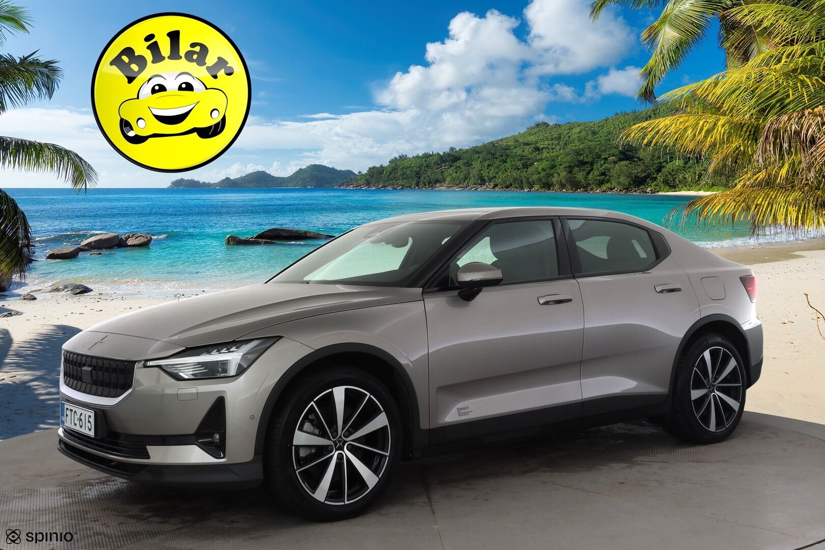 Polestar 2 2021 Long Range Dual Motor, 300kW, 78kWh - | ACC | Koukku | Pixel LED | H/K | Muistipenkki | Lasikatto | P.Kamera | Ratinlämmitys | Keyless | Apple&Android | Kahdet Renkaat |