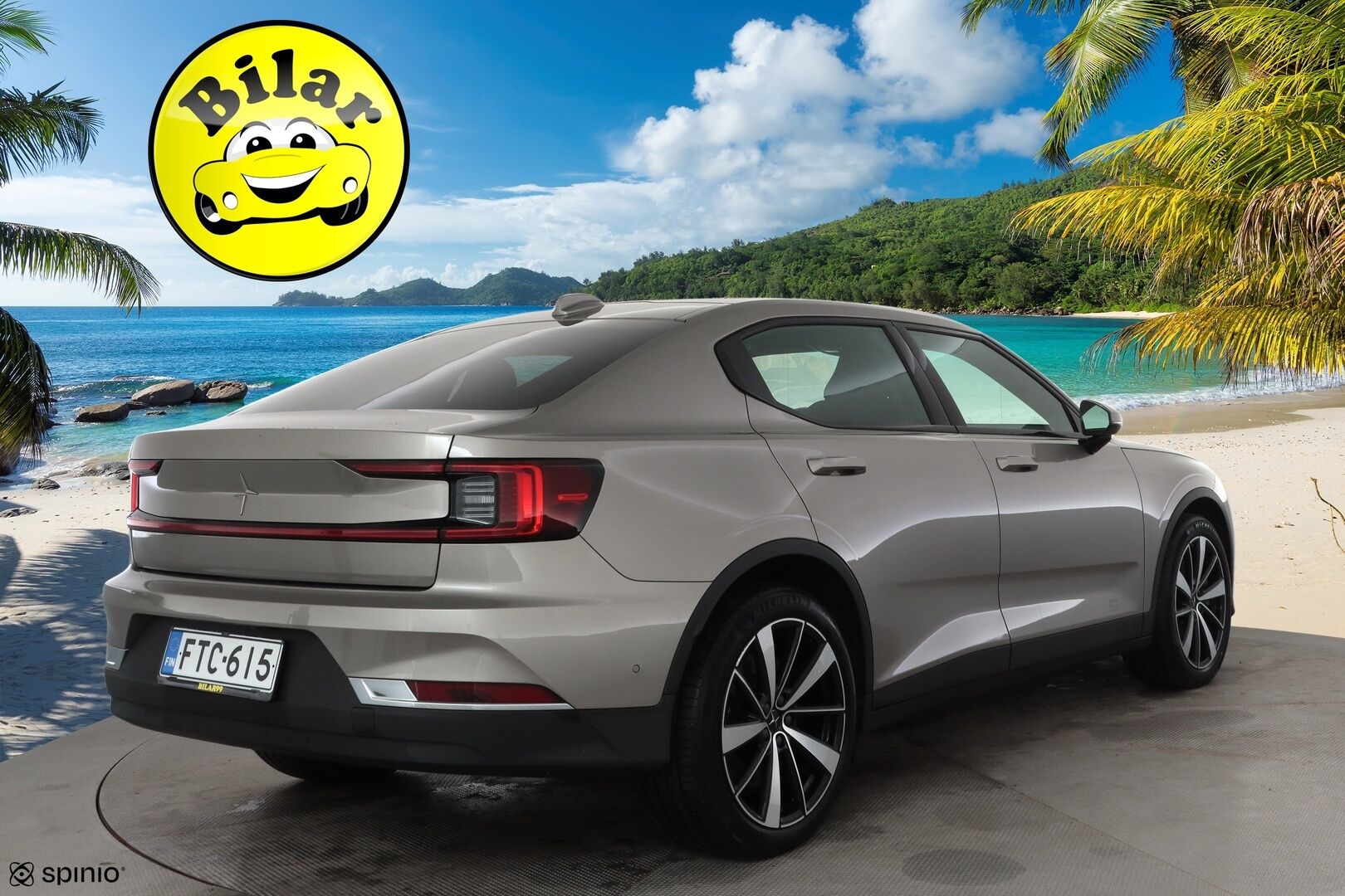 Polestar 2 2021 Long Range Dual Motor, 300kW, 78kWh - | ACC | Koukku | Pixel LED | H/K | Muistipenkki | Lasikatto | P.Kamera | Ratinlämmitys | Keyless | Apple&Android | Kahdet Renkaat |