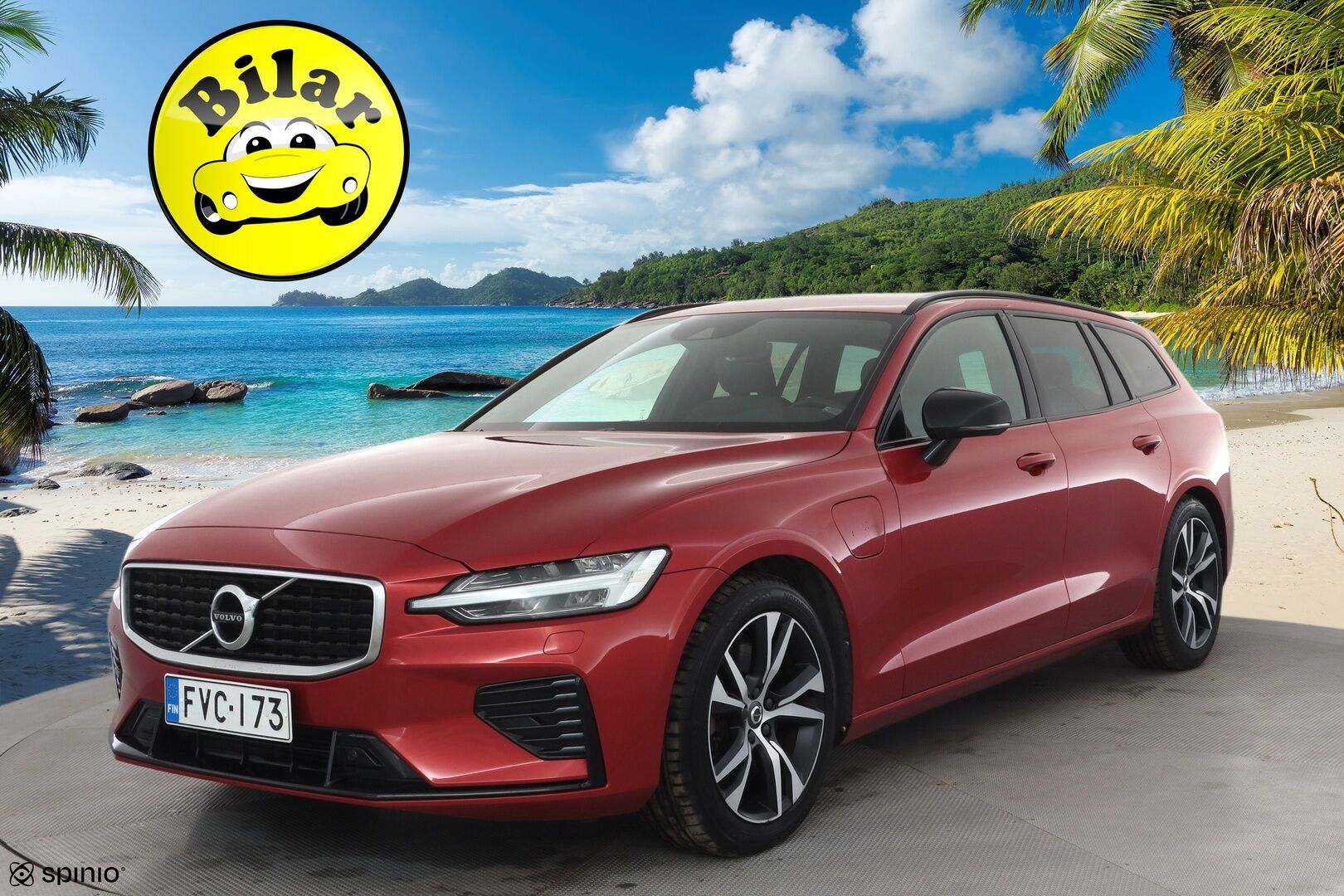 Volvo V60 2020 T8 TwE AWD R-Design aut - | Pilot assist | Webasto | Koukku | Full-LED | Muistipenkki | P.kamera | Puolinahat | Keyless | Apple&Android | Suomi-auto | Merkkihuollot | Kahdet Renkaat |