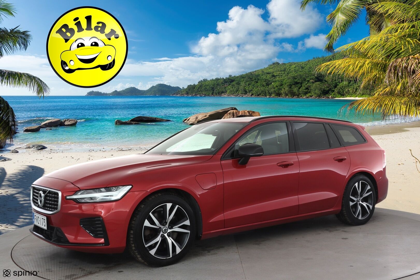 Volvo V60 2020 T8 TwE AWD R-Design aut - | Pilot assist | Webasto | Koukku | Full-LED | Muistipenkki | P.kamera | Puolinahat | Keyless | Apple&Android | Suomi-auto | Merkkihuollot | Kahdet Renkaat |