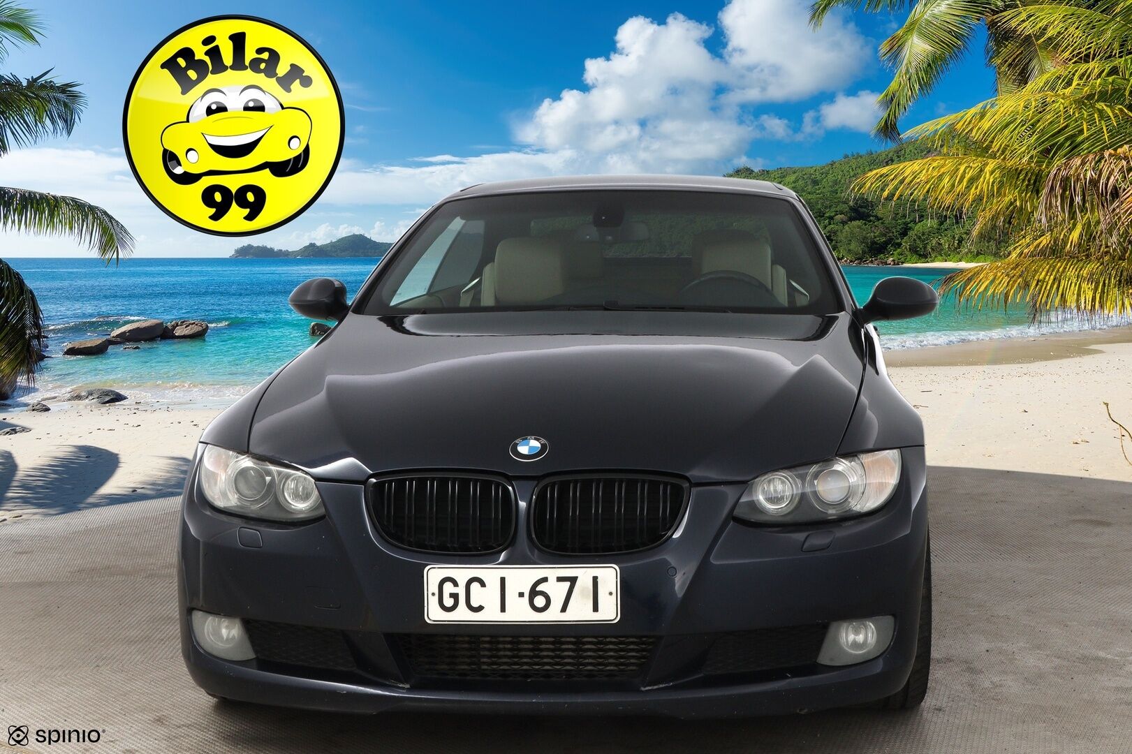 BMW 330 2008 A E92 Coupé - Prof. Navi / Sähköpenkit / Vaalea Nahkasisusta / Xenon / Keyless / Juuri saapunut!