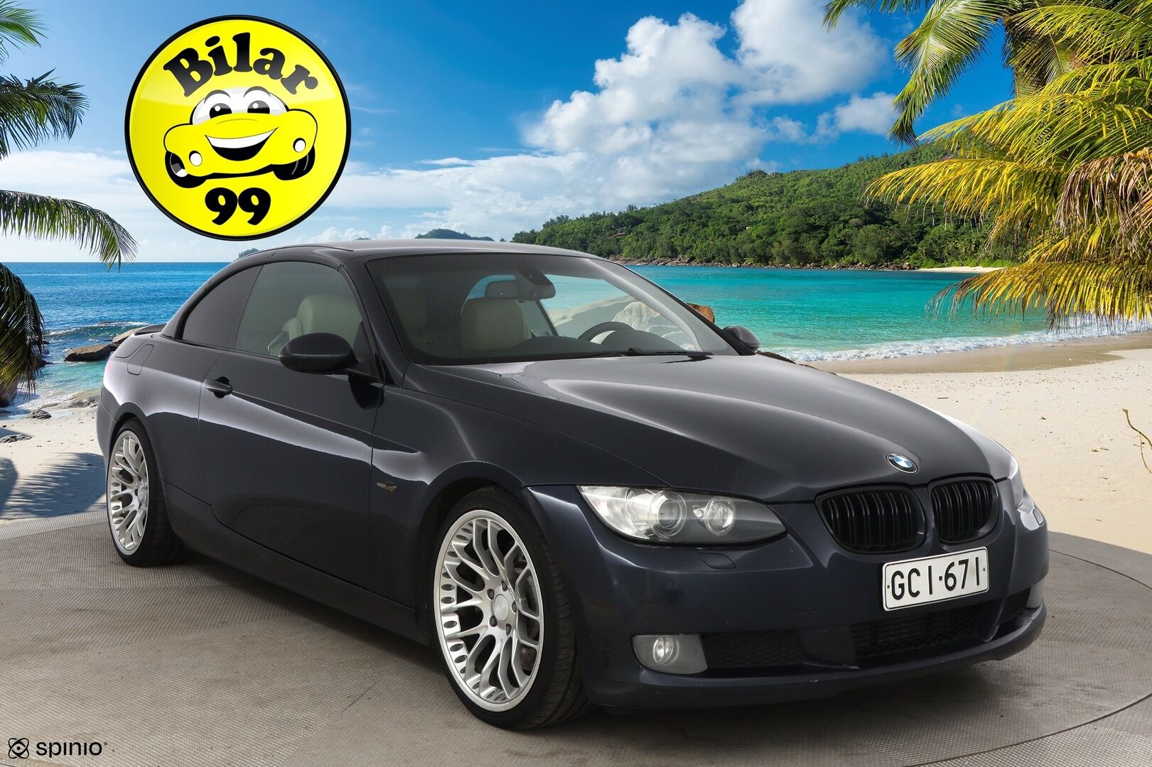 BMW 330 2008 A E92 Coupé - Prof. Navi / Sähköpenkit / Vaalea Nahkasisusta / Xenon / Keyless / Juuri saapunut!
