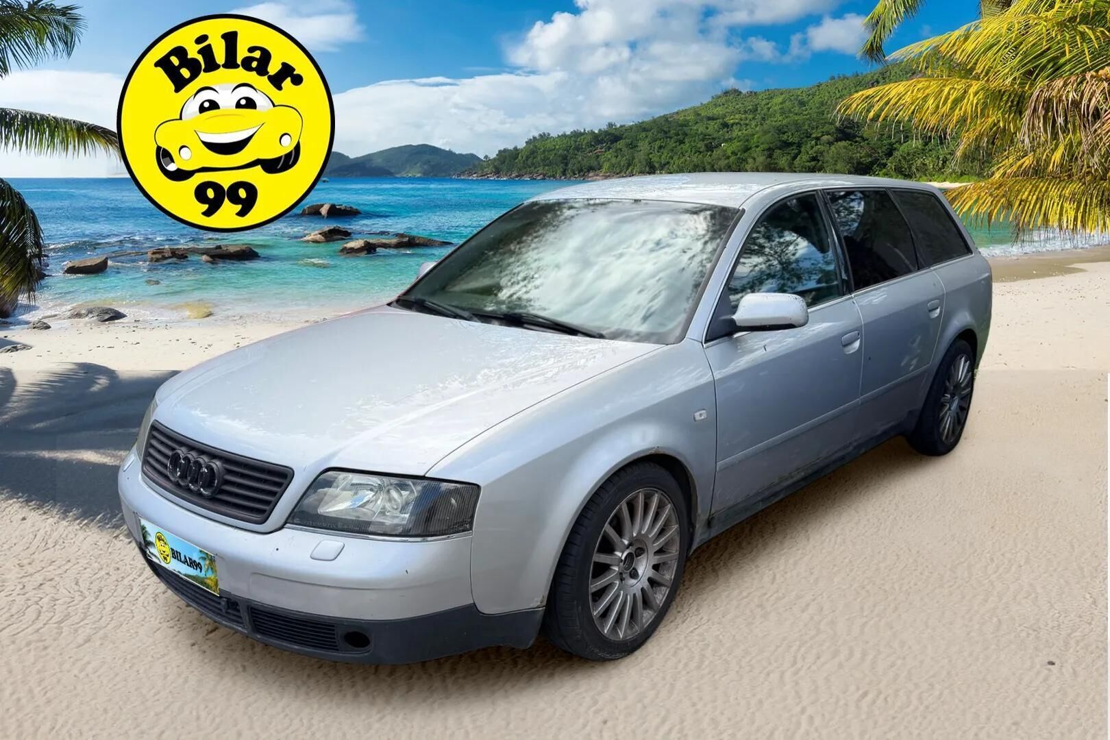 Audi A6 2000 5D A6 AVANT QUATTRO 2.7T AUTOMATIC-4B-4X4/276 - | Tämä auto myydään YritysOutlet -valikoimasta vain yritykselle | Lohko | 2xVanteet | Pioneeri soitin | Nahkasisusta |