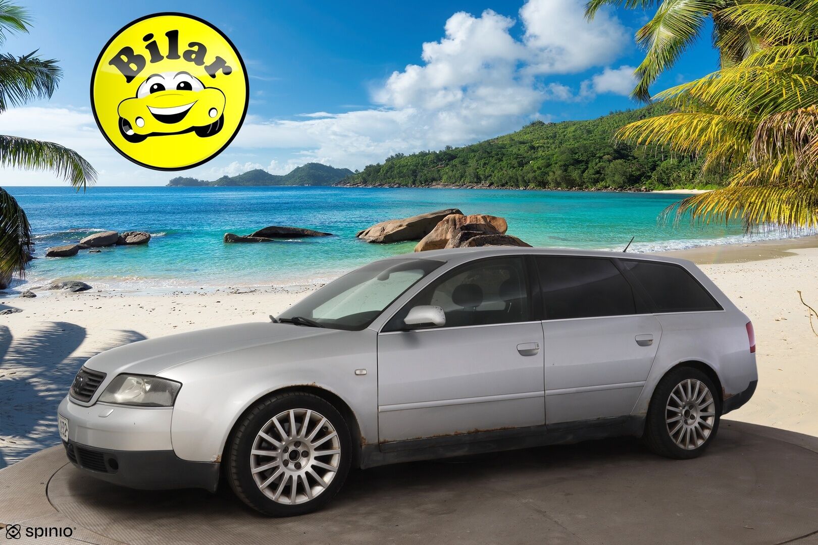Audi A6 2001 5D A6 AVANT QUATTRO 2.7T AUTOMATIC-4B-4X4/276 - | Tämä auto myynnissä Huutokaupat.com | Lohko | 2xVanteet | Pioneeri soitin | Nahkasisusta |